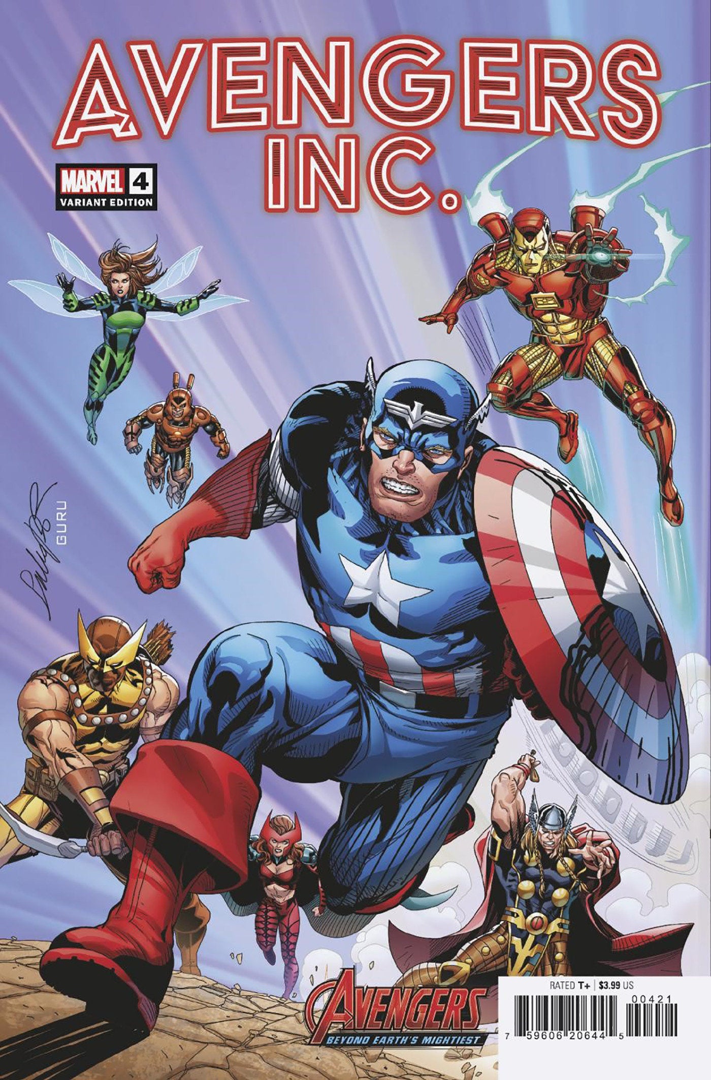 AVENGERS INC #4 SALVADOR LARROCA AVENGERS 60TH VAR (12/27/2023)