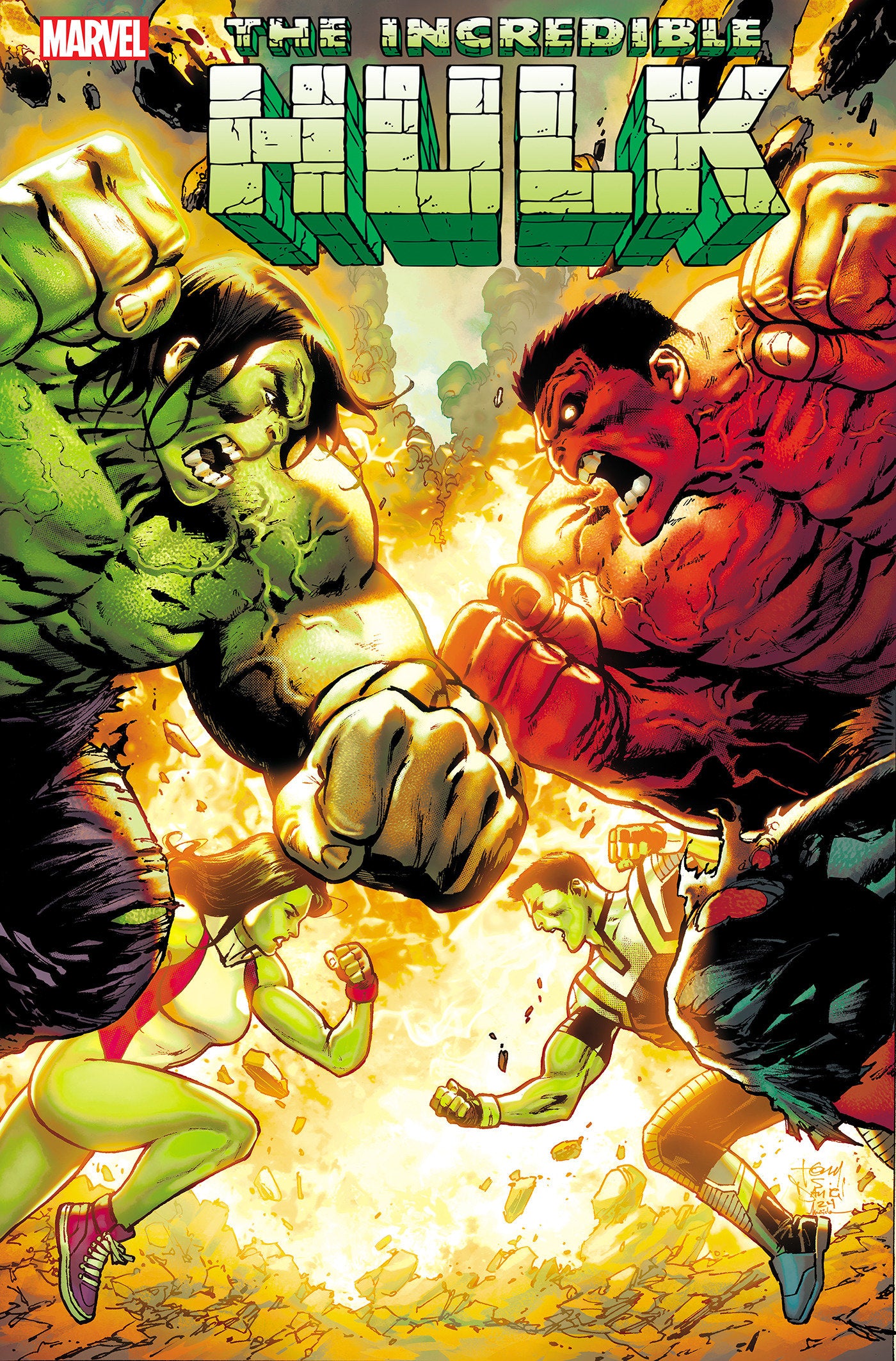 Incredible Hulk #19 Tony Daniel Variant[1:25] Cb  (11/27/2024)