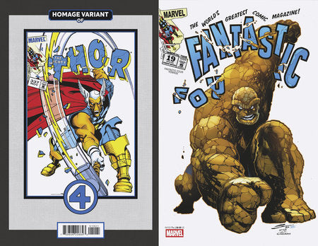 Immortal Thor #19 Gerardo Sandoval Fantastic Four Homage Variant Cb  (01/15/2025)