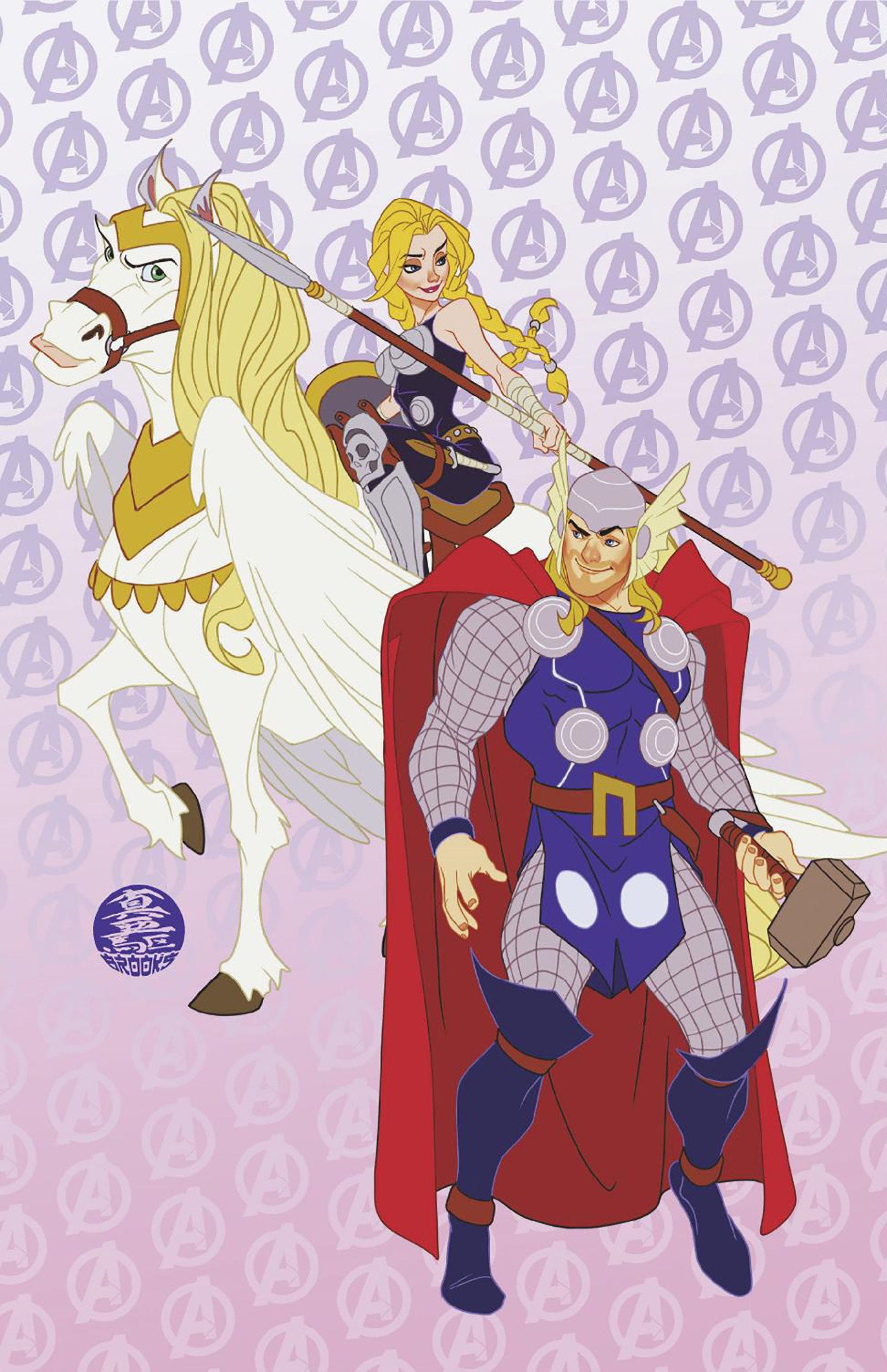 IMMORTAL THOR #20 MARK BROOKS ANIMATED-STYLE VIRGIN VARIANT[1:50] CB  (02/12/2025)