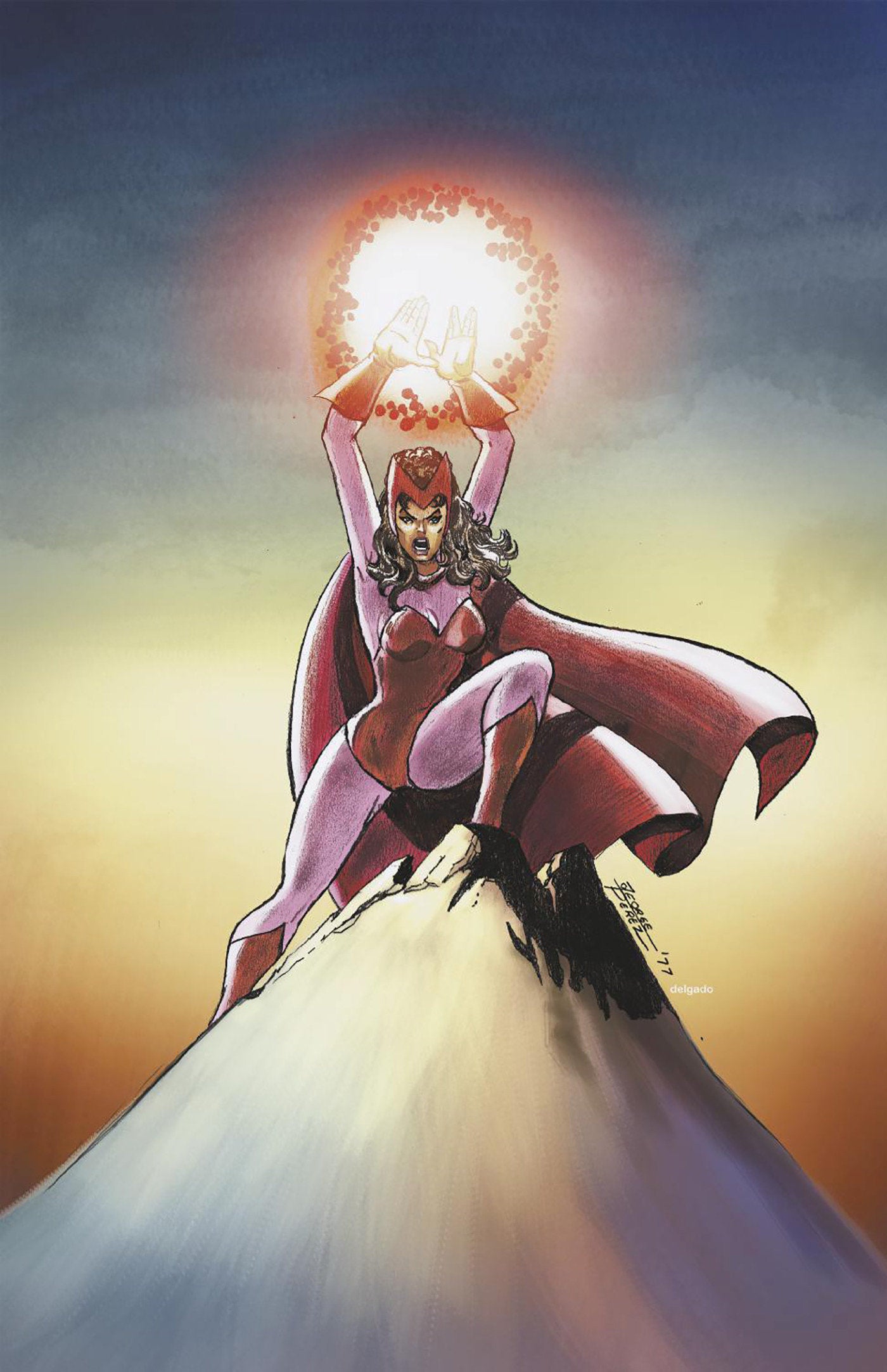 SCARLET WITCH 1 LARRAZ VARIANT [1:25] (01/04/2023) - Unknown Comic