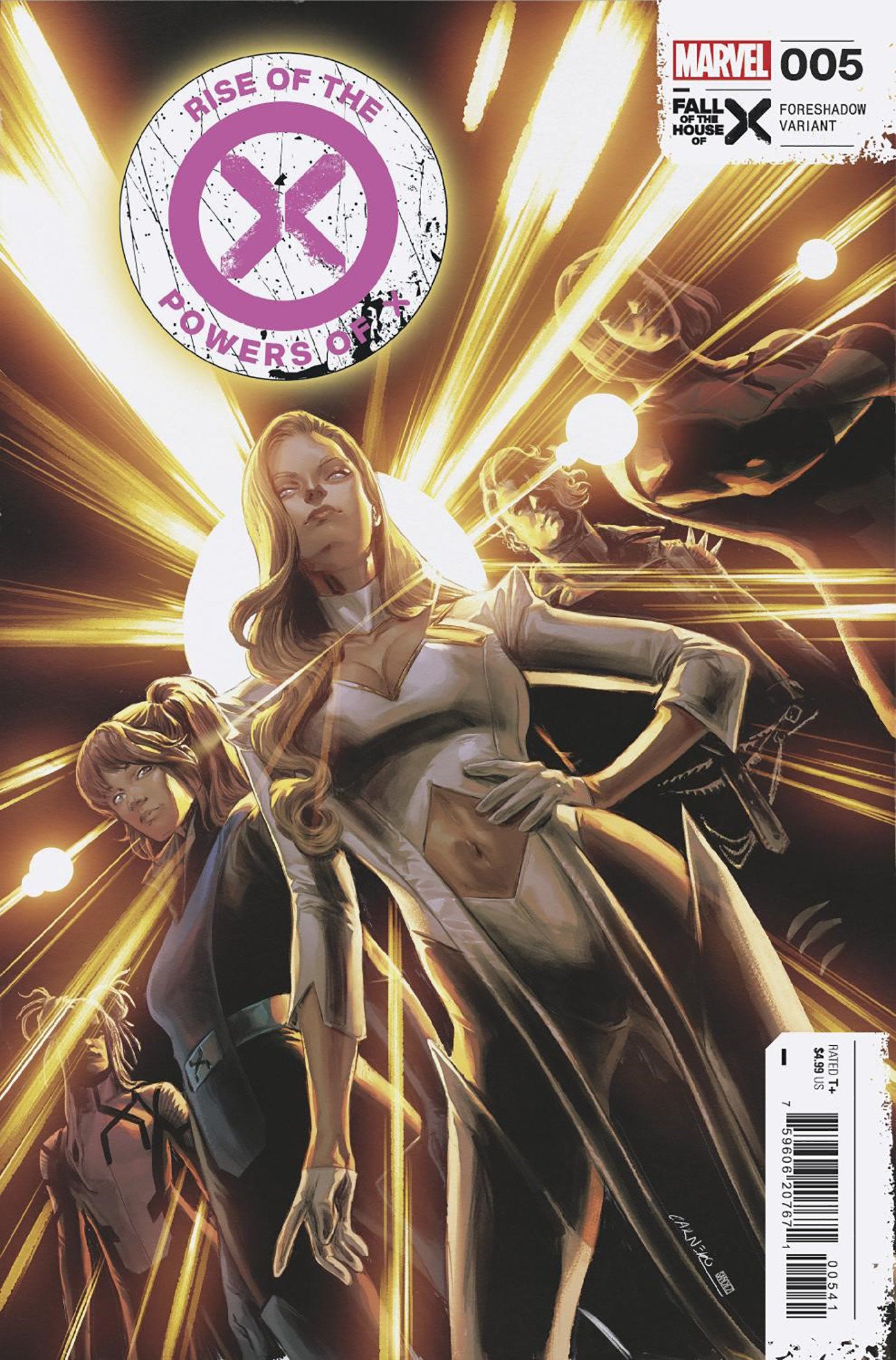 RISE OF THE POWERS OF X #5 CARMEN CARNERO FORESHADOW VARIANT [FHX]  (05/29/2024)
