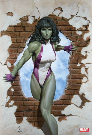 Sensational She-Hulk #1 1:100 Adi Granov Homage Virgin Variant virgin cover by Adi Granov