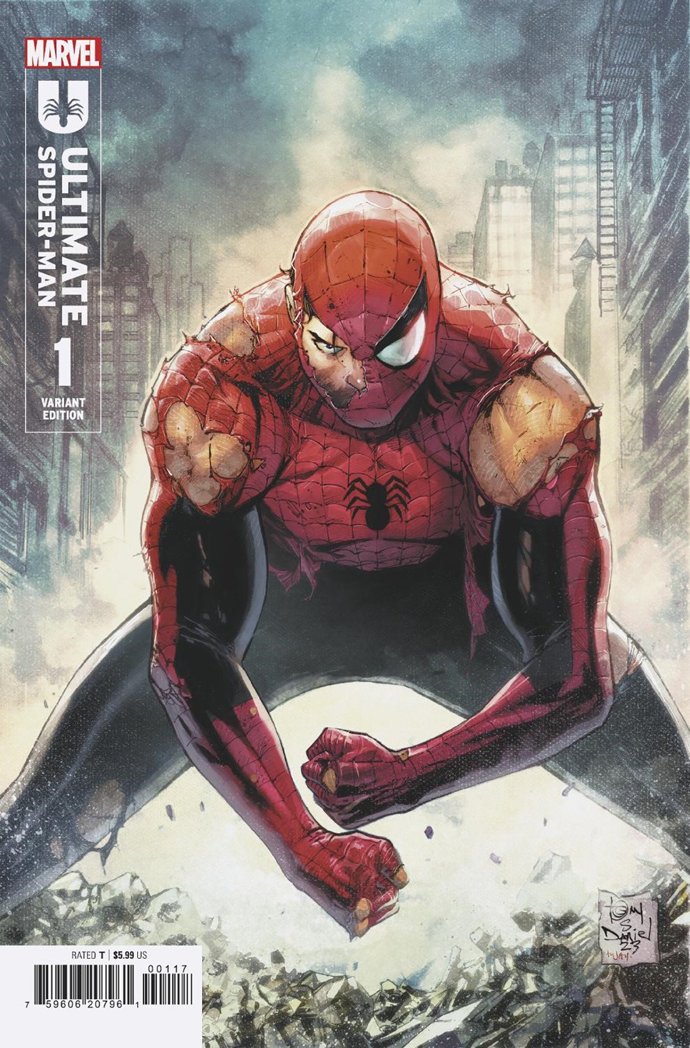 ULTIMATE SPIDER-MAN 1 TONY DANIEL VARIANT[1:25] (01/10/2024)