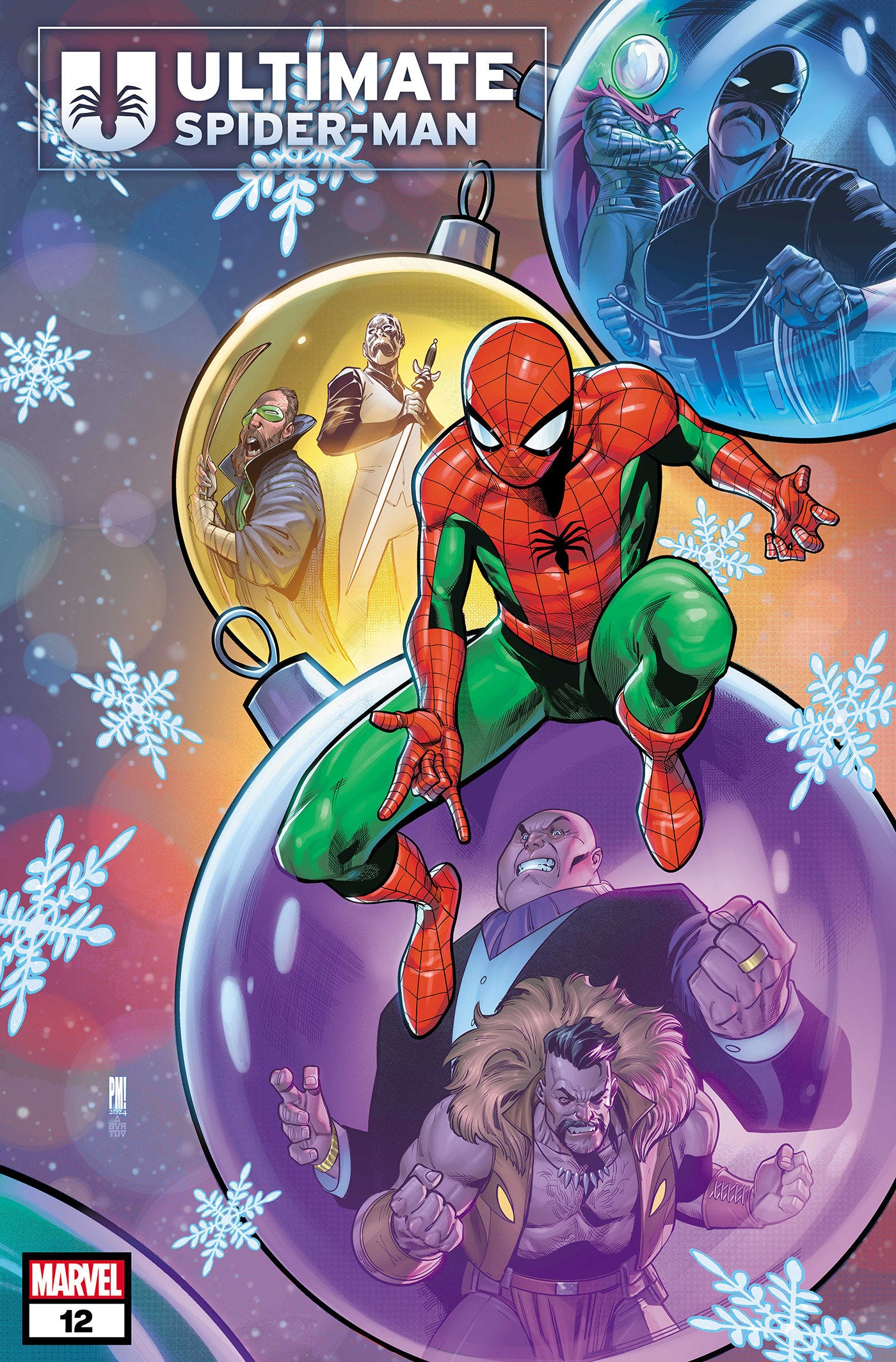 Ultimate Spider-Man #12 Paco Medina Winter Holiday Variant Cb  (12/18/2024)