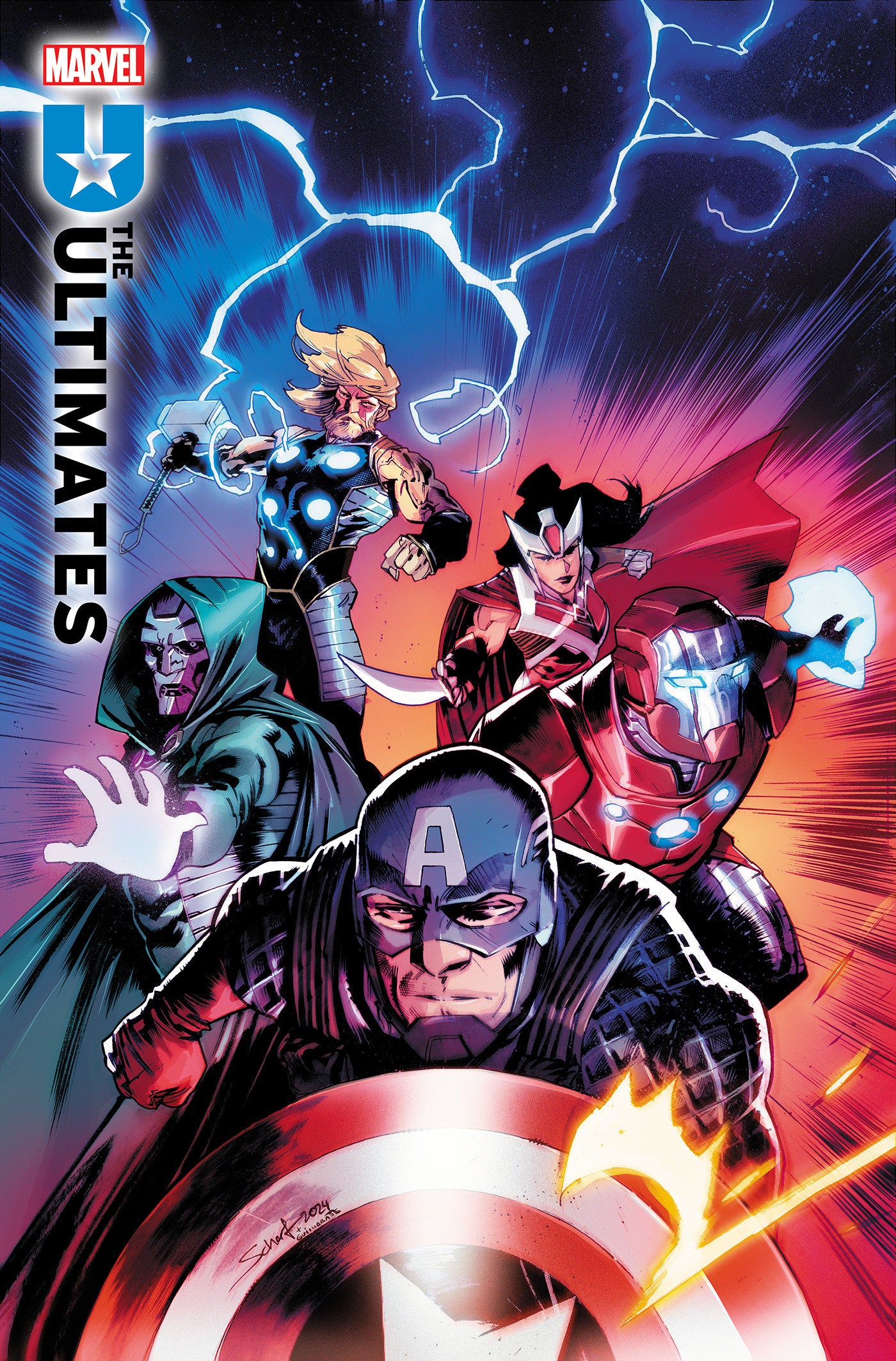 ULTIMATES #1 JONAS SCHARF VARIANT [1:25] (06/05/2024)