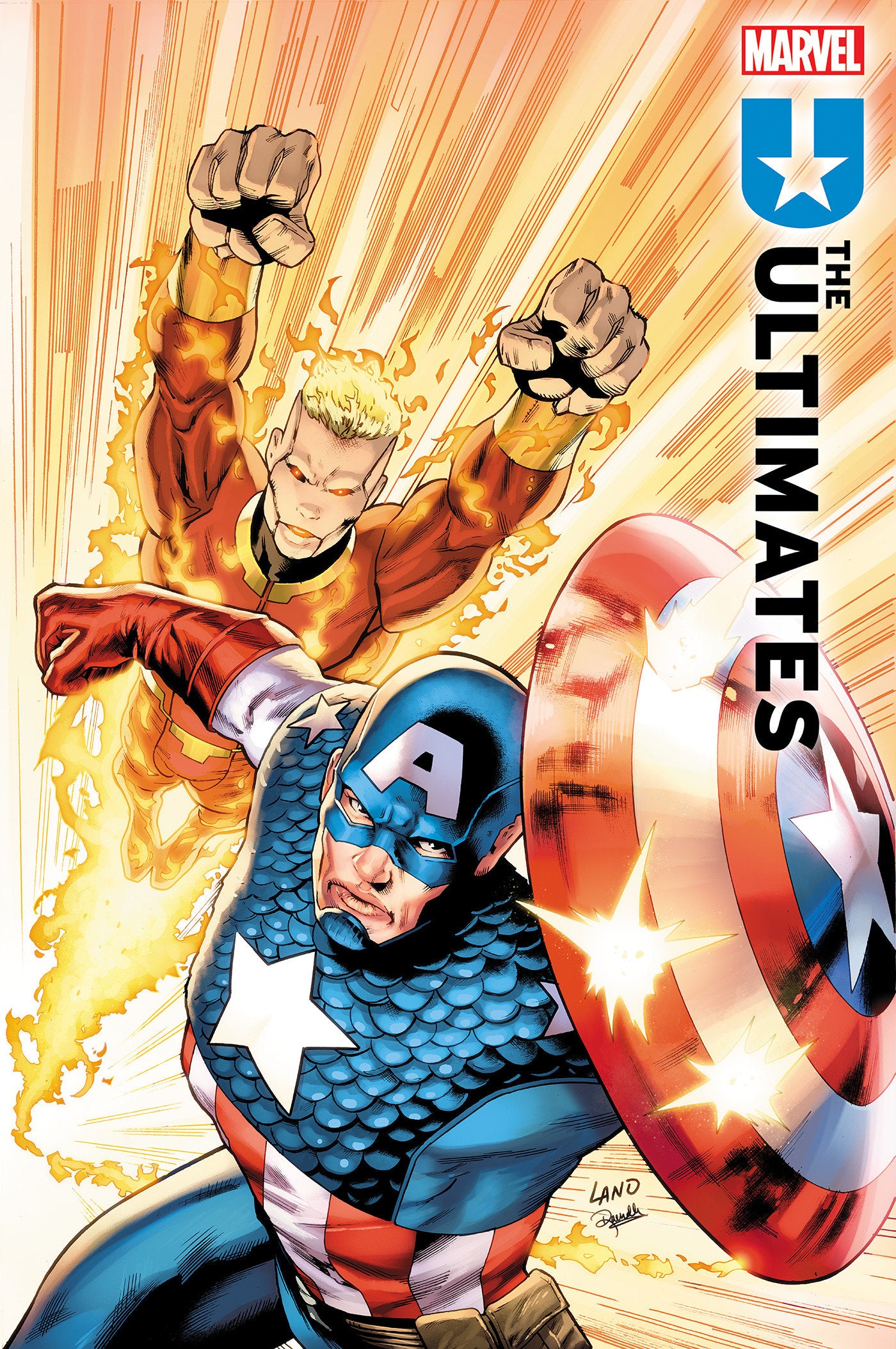 ULTIMATES #10 GREG LAND VARIANT[1:25] CB  (03/05/2025)