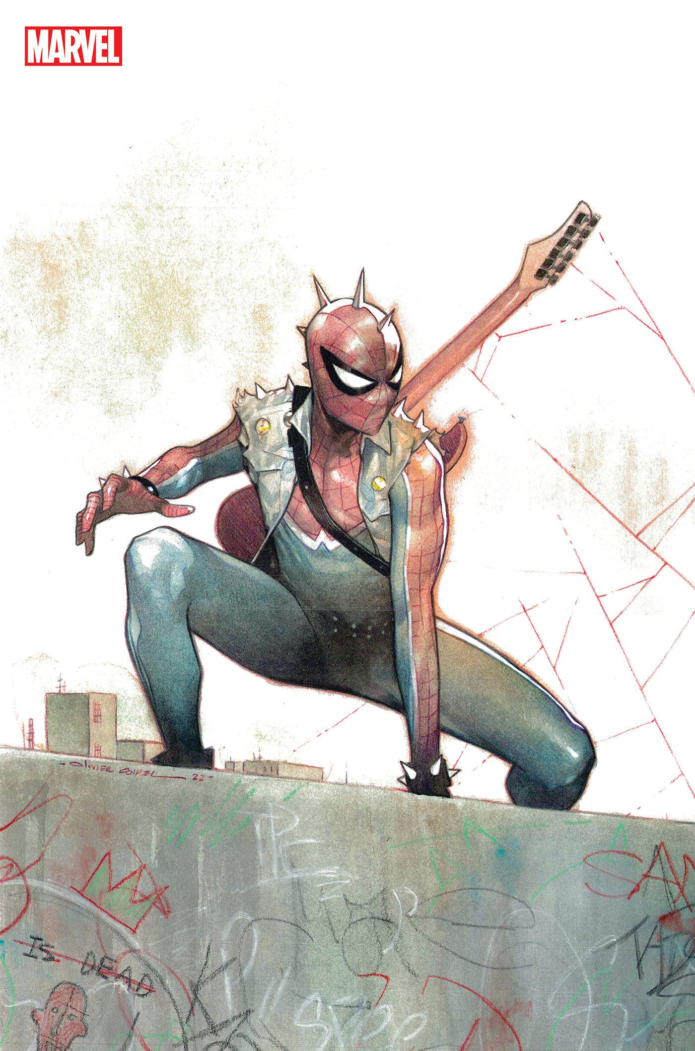 SPIDER-PUNK 1 OLIVIER COIPEL VIRGIN VARIANT [1:100] (02/28/2024)