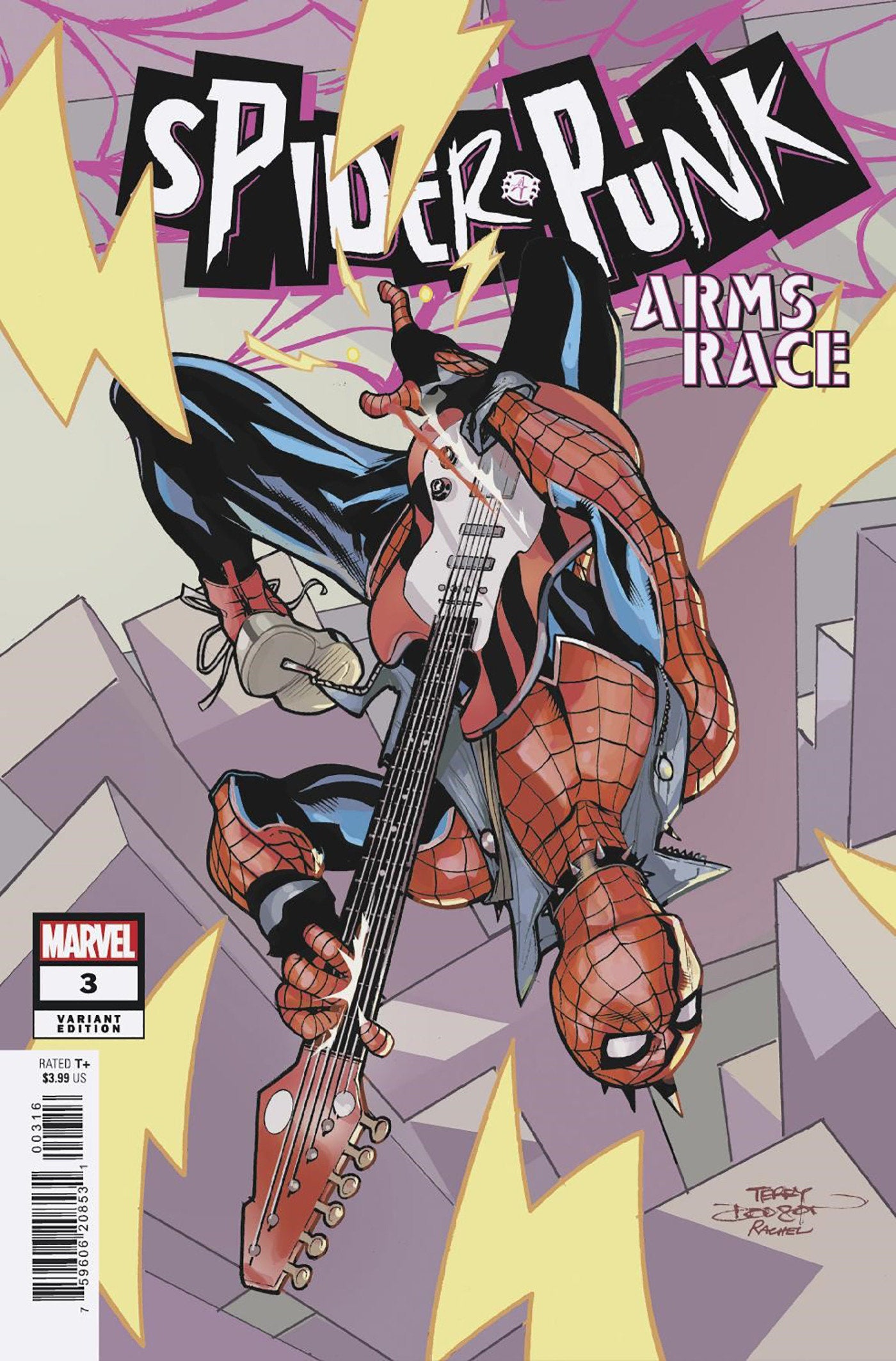 SPIDER-PUNK: ARMS RACE #3 TERRY DODSON VARIANT [1:25] (04/24/2024)