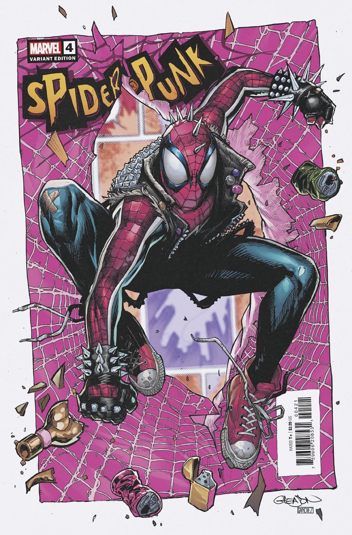 SPIDER-PUNK: ARMS RACE #4 PAT GLEASON VARIANT  (05/29/2024)