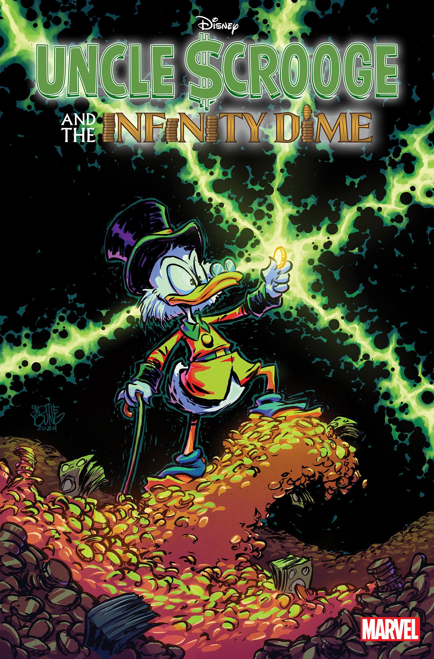 UNCLE SCROOGE AND THE INFINITY DIME #1 SKOTTIE YOUNG VARIANT  (06/19/2024)
