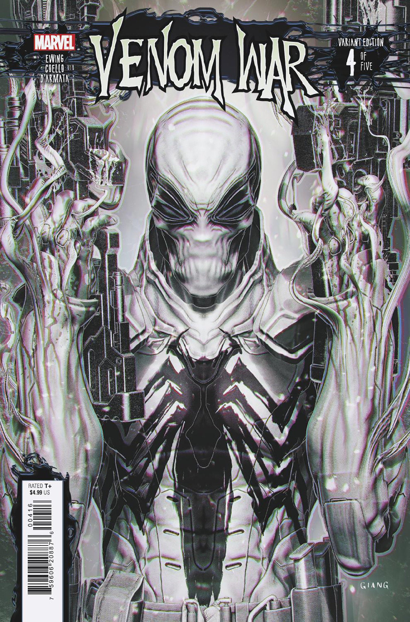 Venom War #4 John Giang Variant [Vw][1:25] Cb  (11/06/2024)