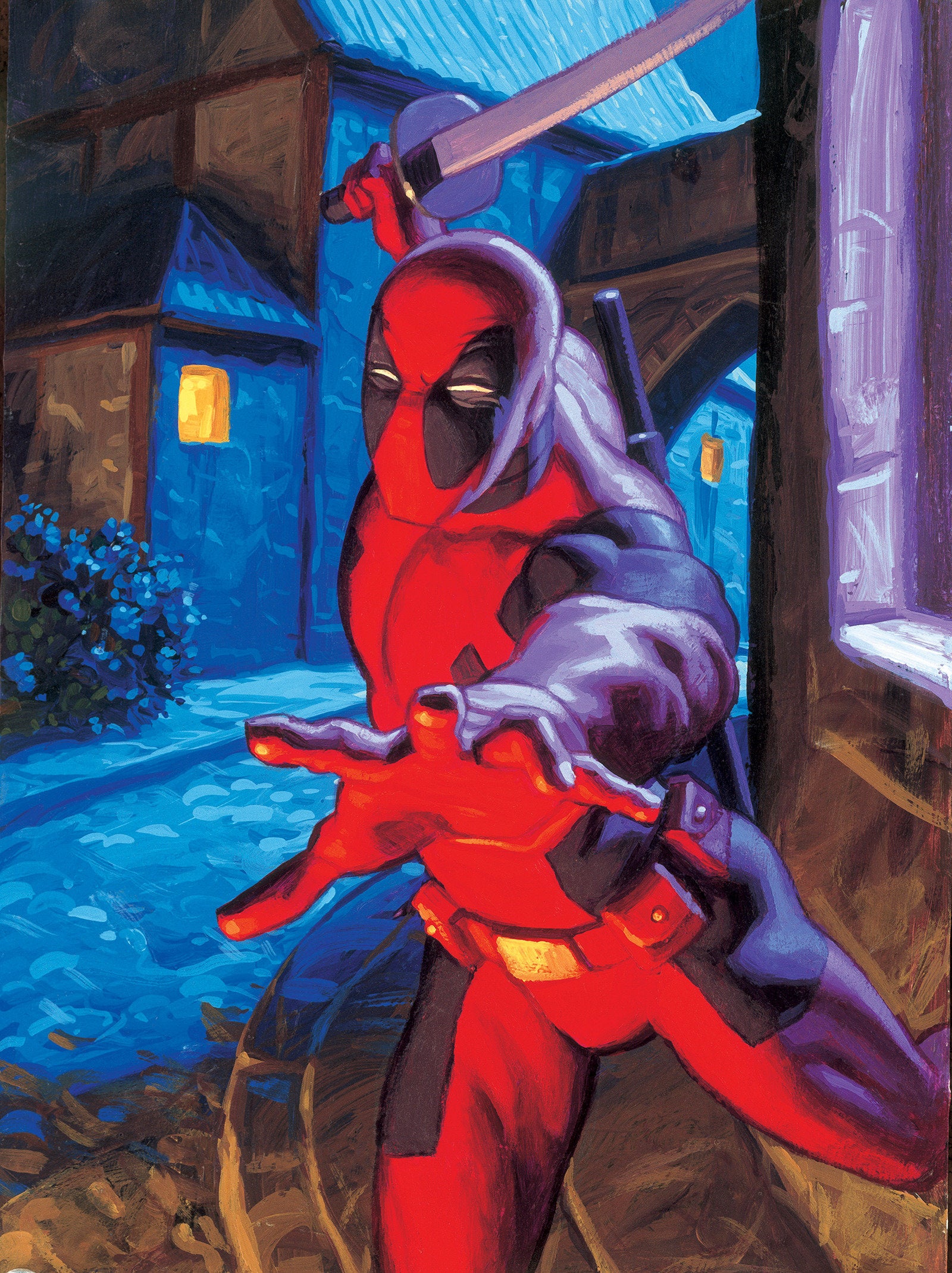 DEADPOOL #3 GREG AND TIM HILDEBRANDT DEADPOOL MARVEL MASTERPIECES III VIRGIN VARIANT[1:50]  (06/12/2024)