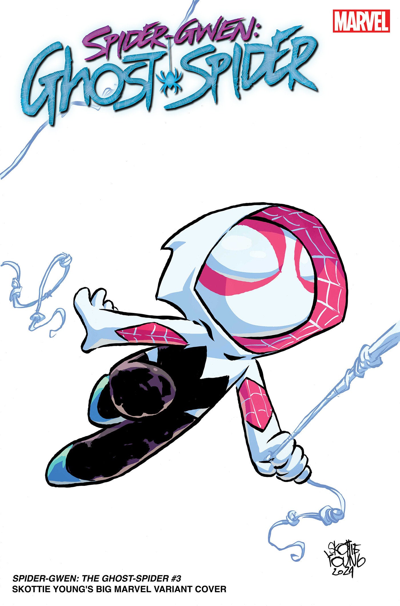 SPIDER-GWEN: THE GHOST-SPIDER #3 SKOTTIE YOUNG'S BIG MARVEL VARIANT [DPWX] (07/31/2024)