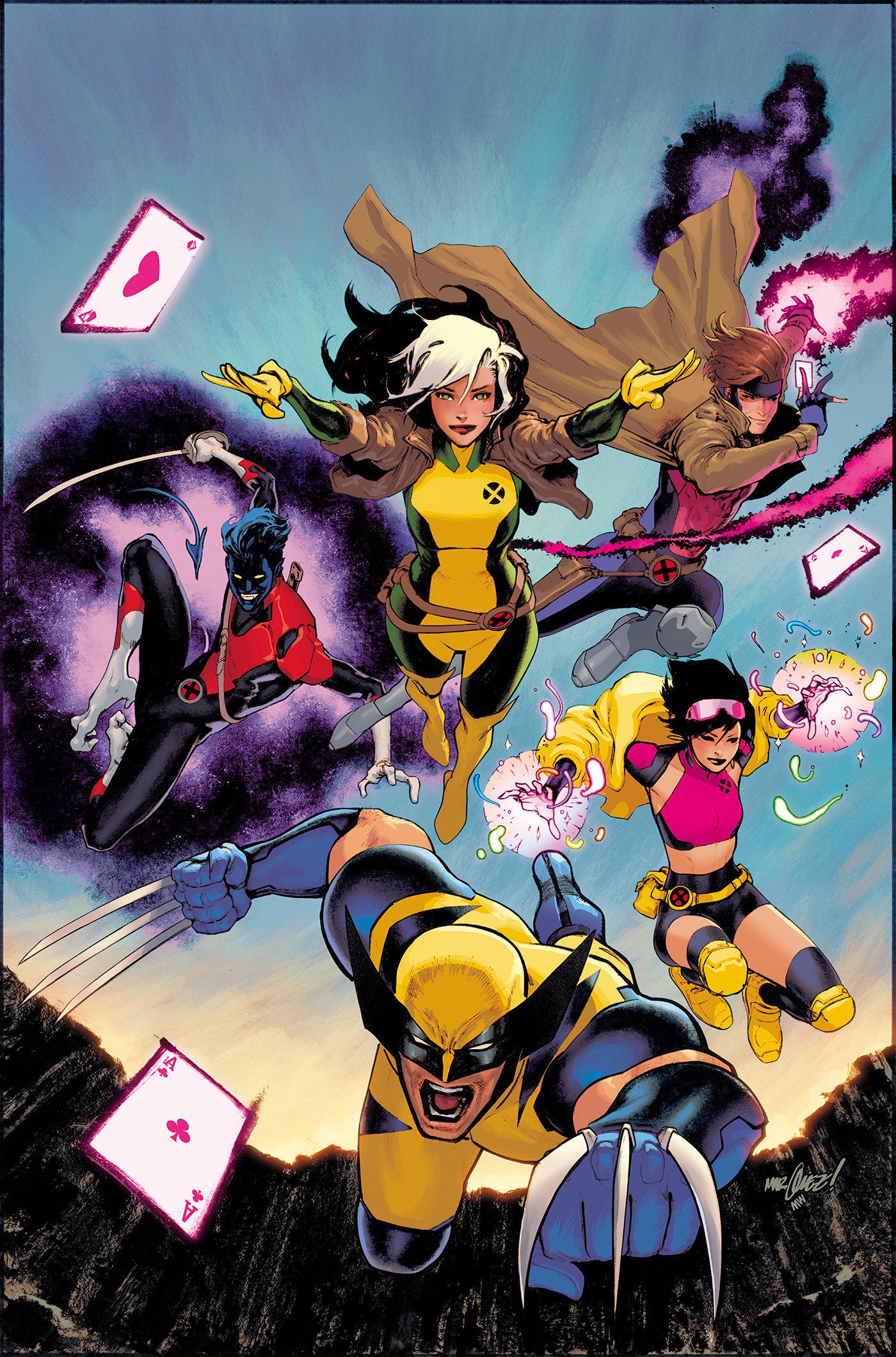 UNCANNY X-MEN #1 DAVID MARQUEZ VIRGIN VARIANT[1:100] CB  (08/07/2024)