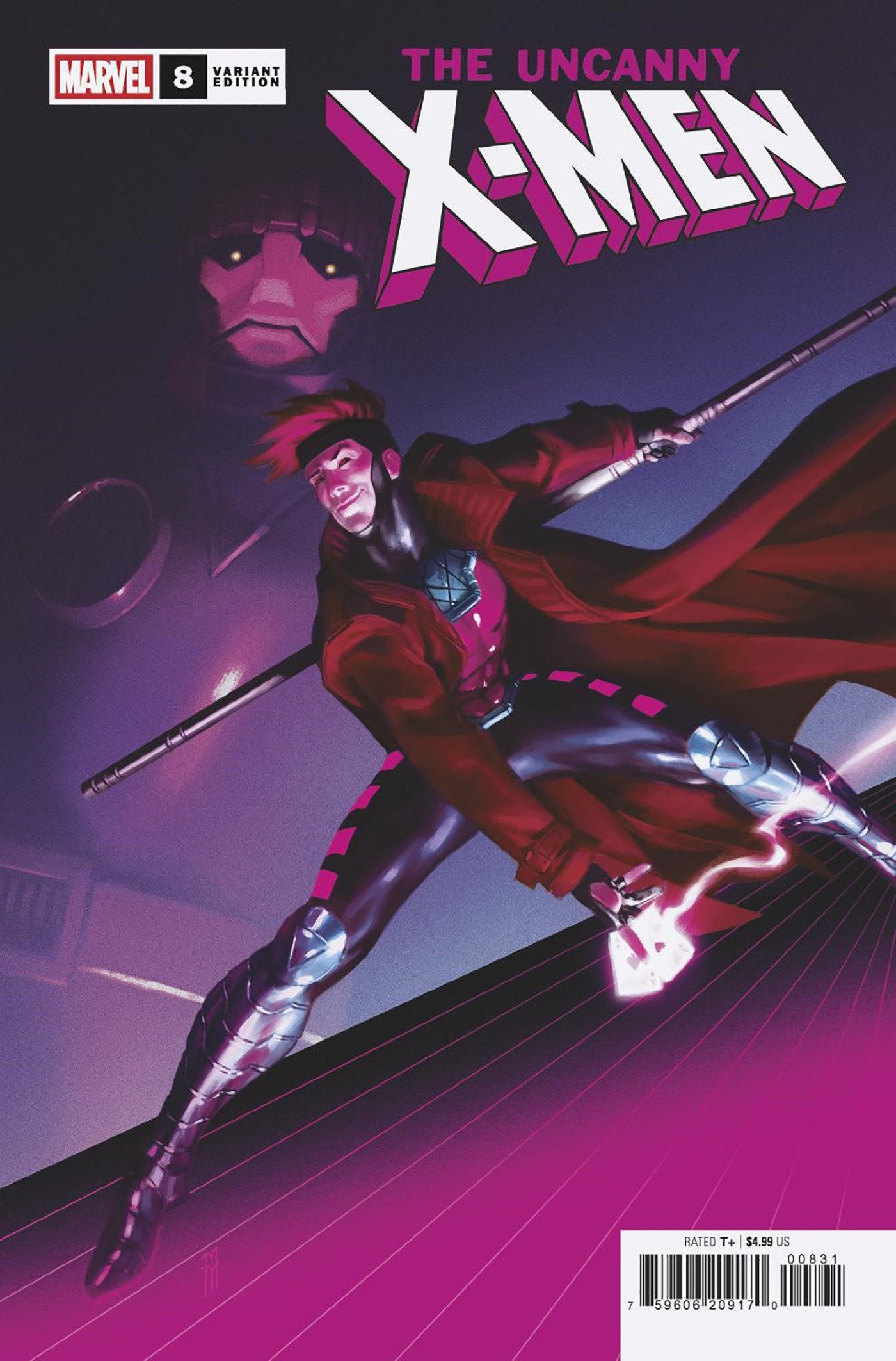 Uncanny X-Men #8 Miguel Mercado Gambit Variant [Rog] Cb  (01/08/2025)