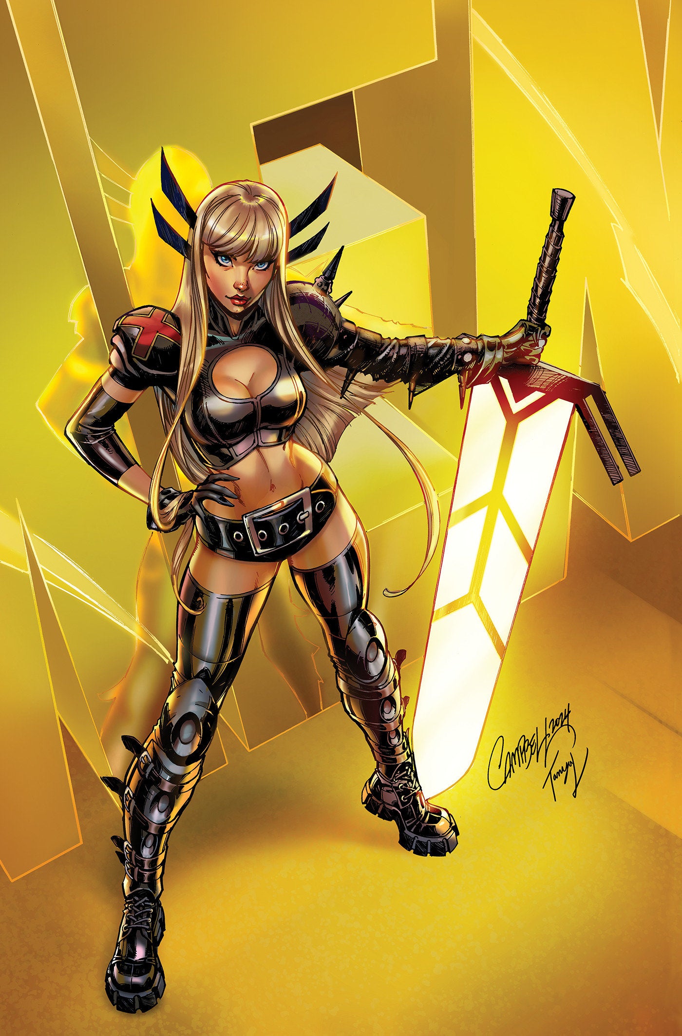 X-MEN #2 J. SCOTT CAMPBELL MAGIK VIRGIN VARIANT [DPWX][1:100] CB  (08/14/2024)