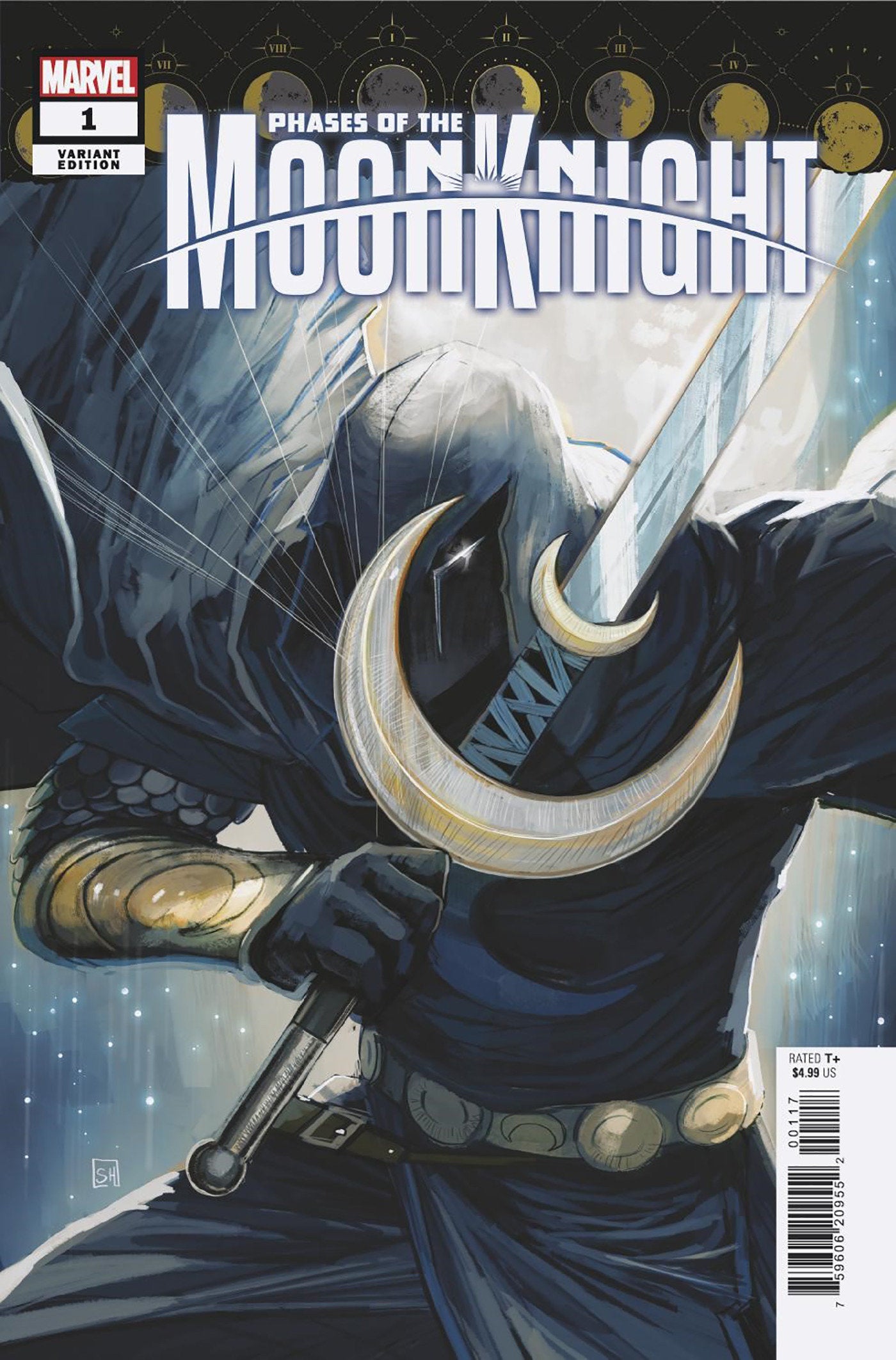 PHASES OF THE MOON KNIGHT #1 STEPHANIE HANS VARIANT[1:25] CB  (08/28/2024)