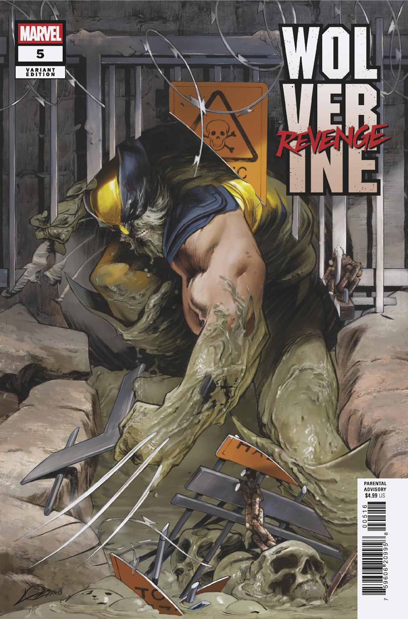Wolverine: Revenge #5 Alexander Lozano Variant[1:25] CB (03/26/2025)