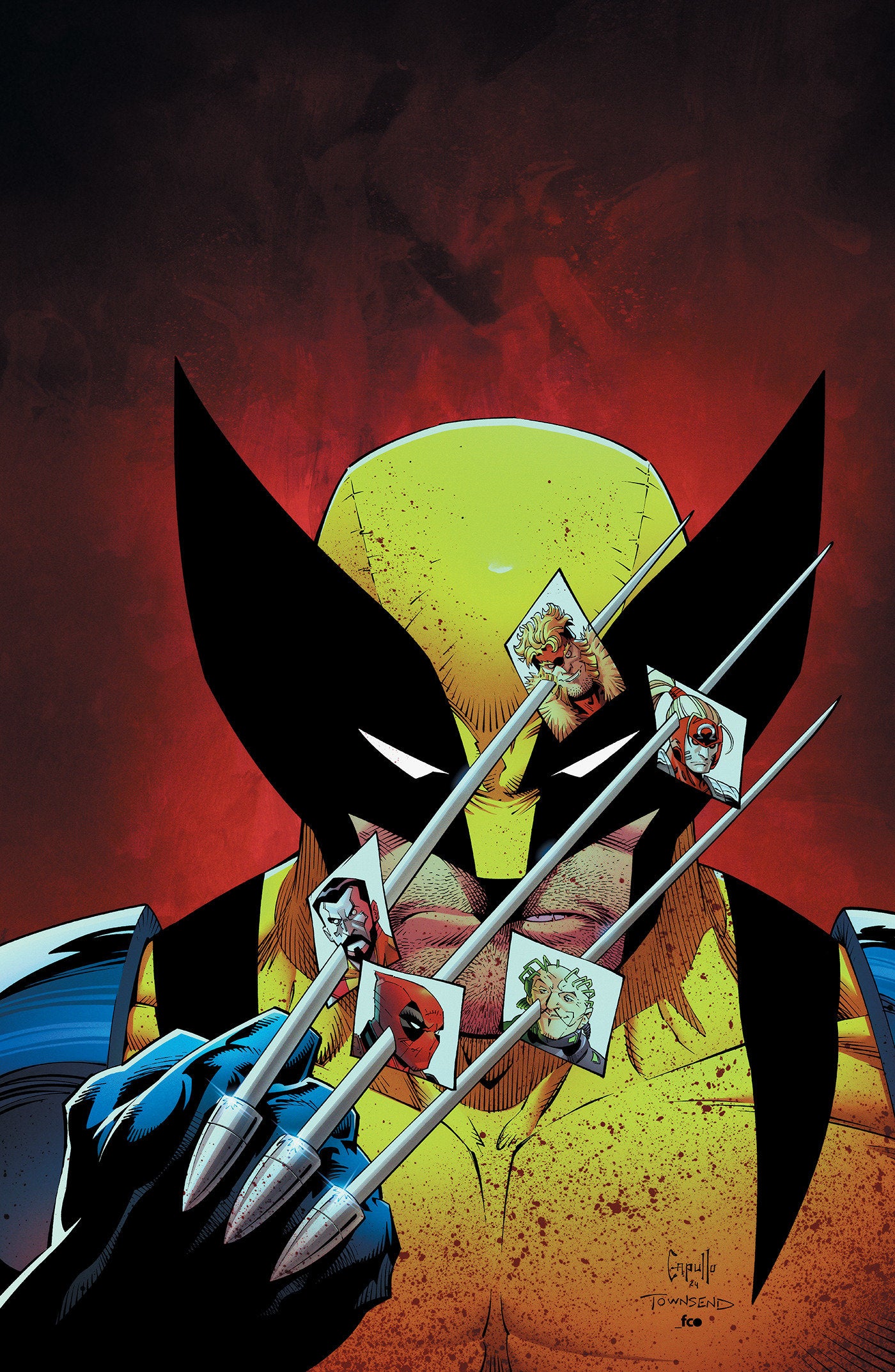 WOLVERINE: REVENGE - RED BAND #2 GREG CAPULLO VIRGIN VARIANT [POLYBAGGED][1:100] CB Explicit Content (09/25/2024)