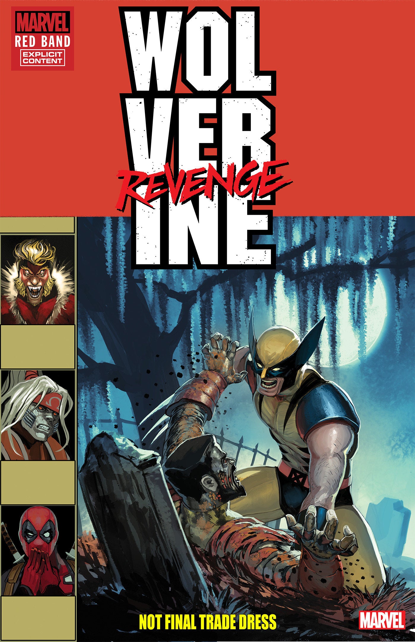 Wolverine: Revenge - Red Band #4 Stephanie Hans Homage Variant [Polybagged][1:25] Cb Explicit Content (11/27/2024)(12/25/2024) (01/22/2025)