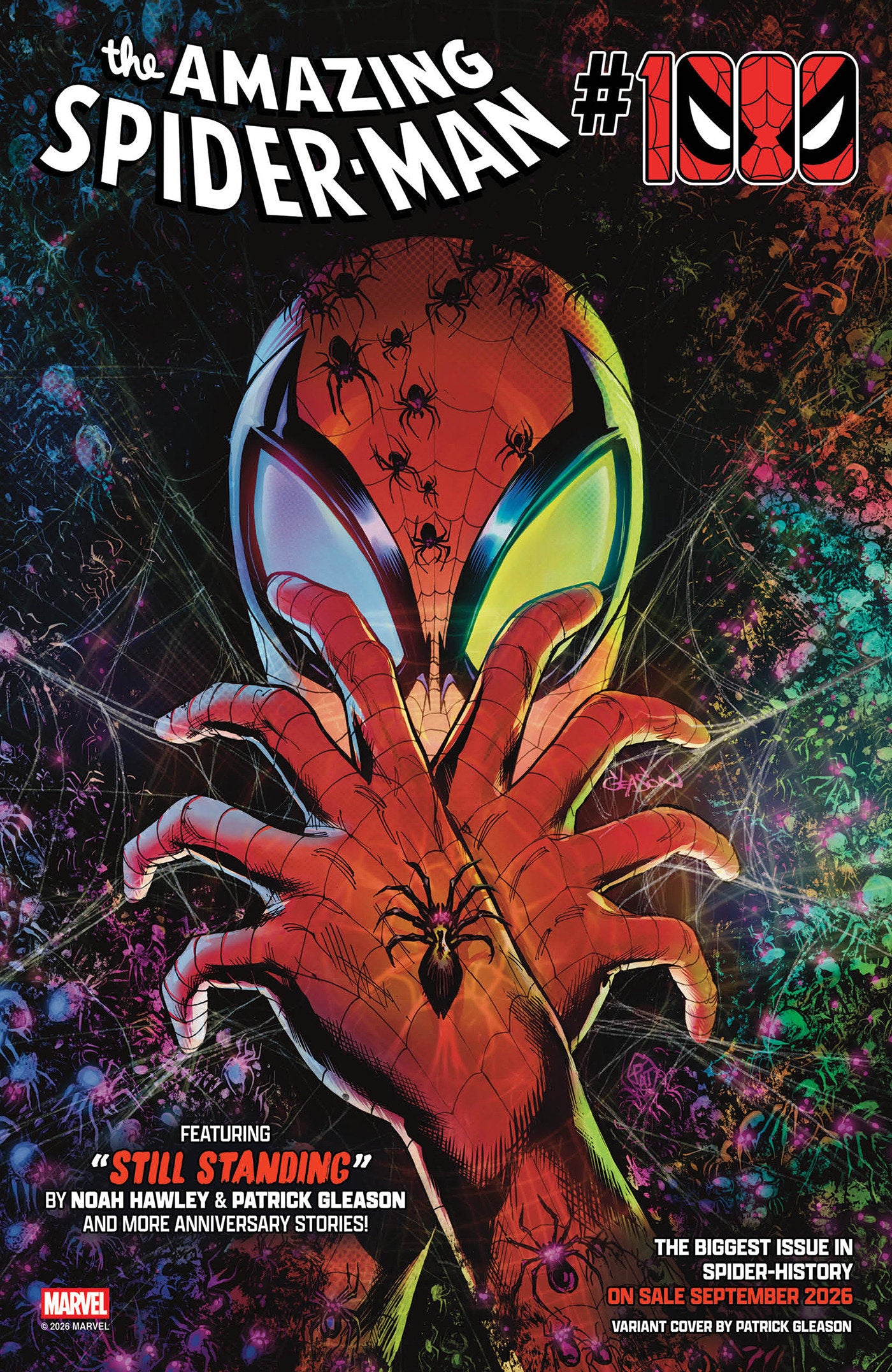 AMAZING SPIDER-MAN #1000 PATRICK GLEASON WEB-HEAD VARIANT CB (09/16/2026)