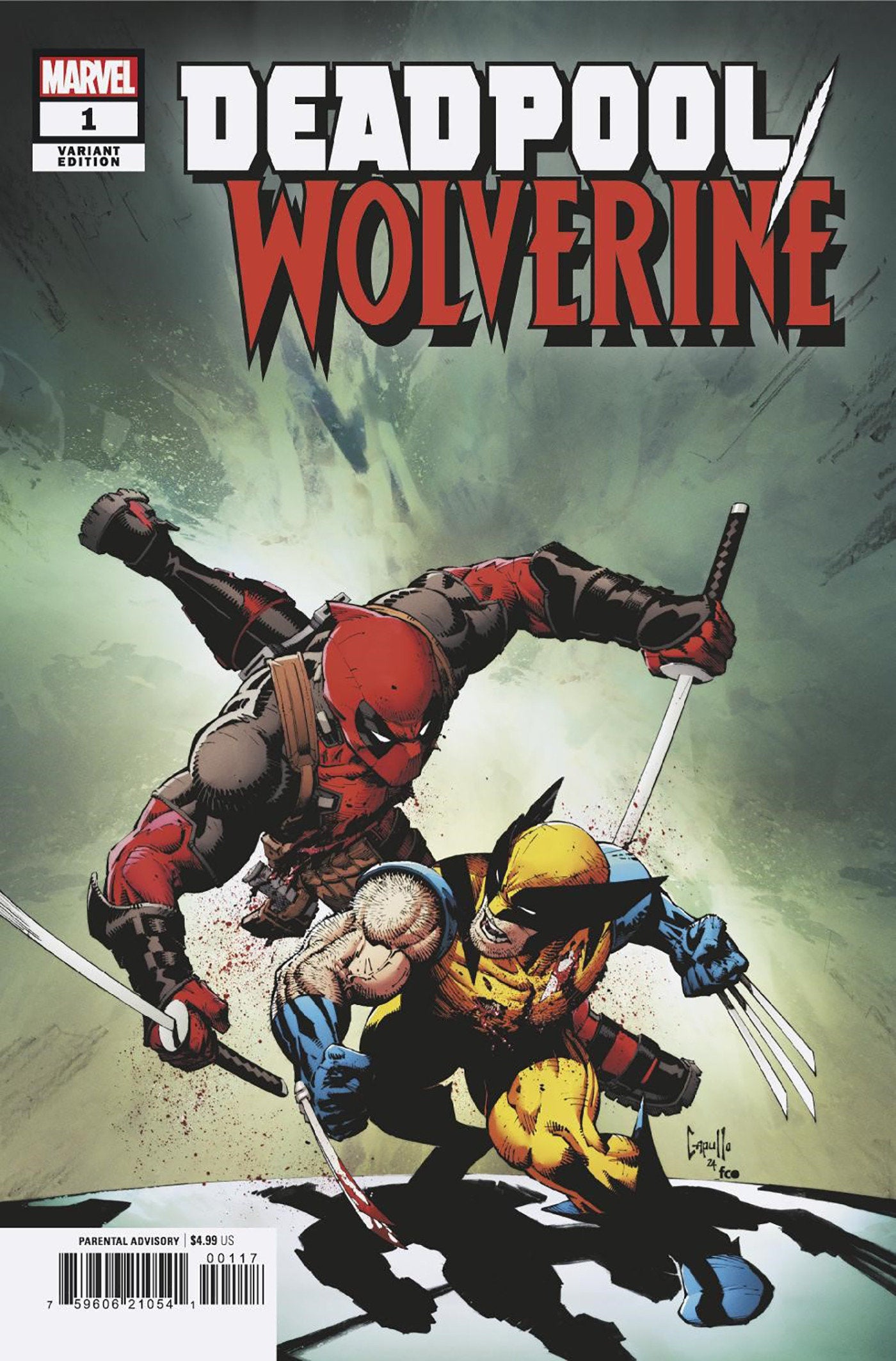 Deadpool/Wolverine #1 Doaly Virgin Variant[1:50] Cb  (01/01/2025)