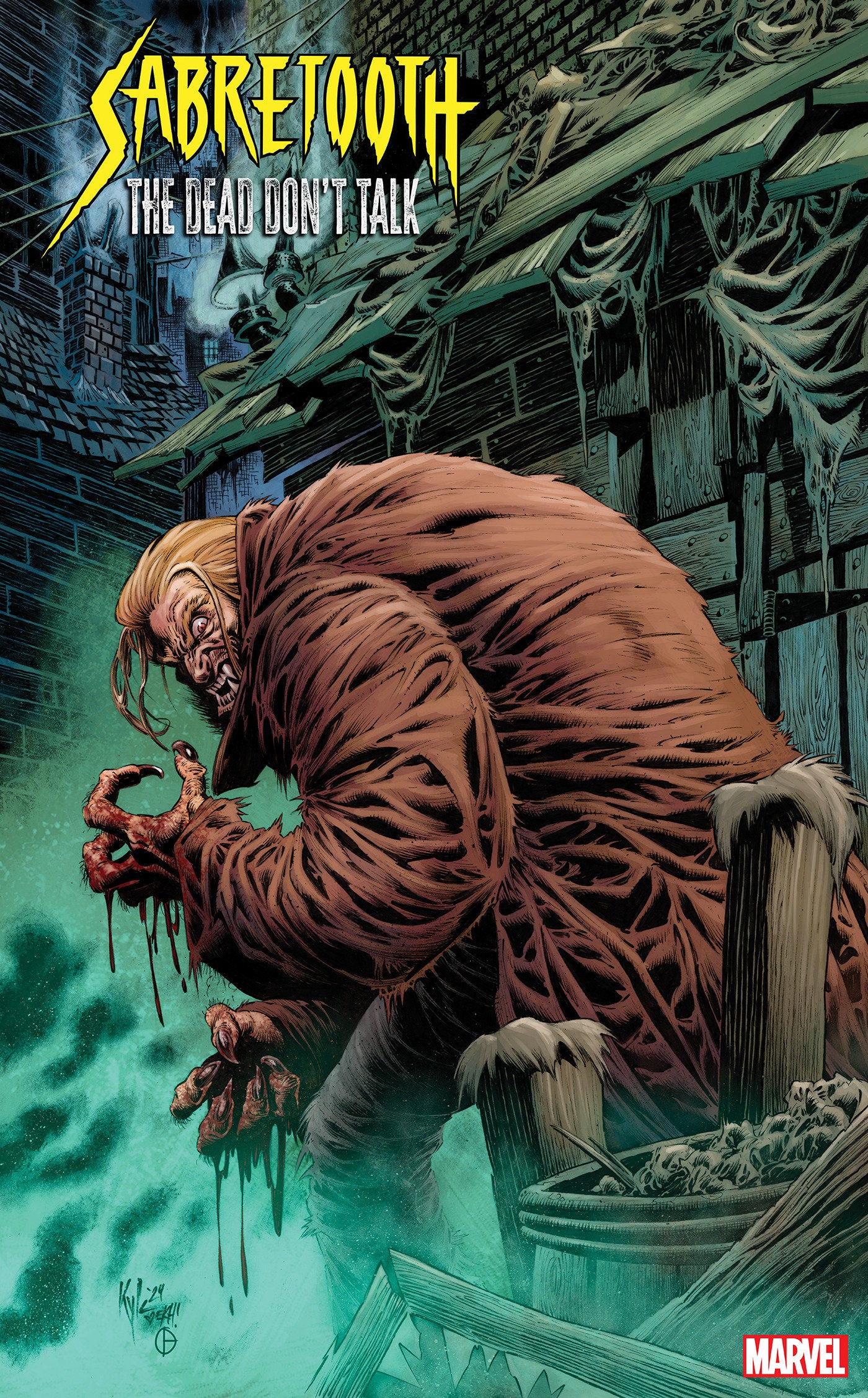 Sabretooth: The Dead Don'T Talk #2 Kyle Hotz Variant[1:25] Cb  (01/29/2025)