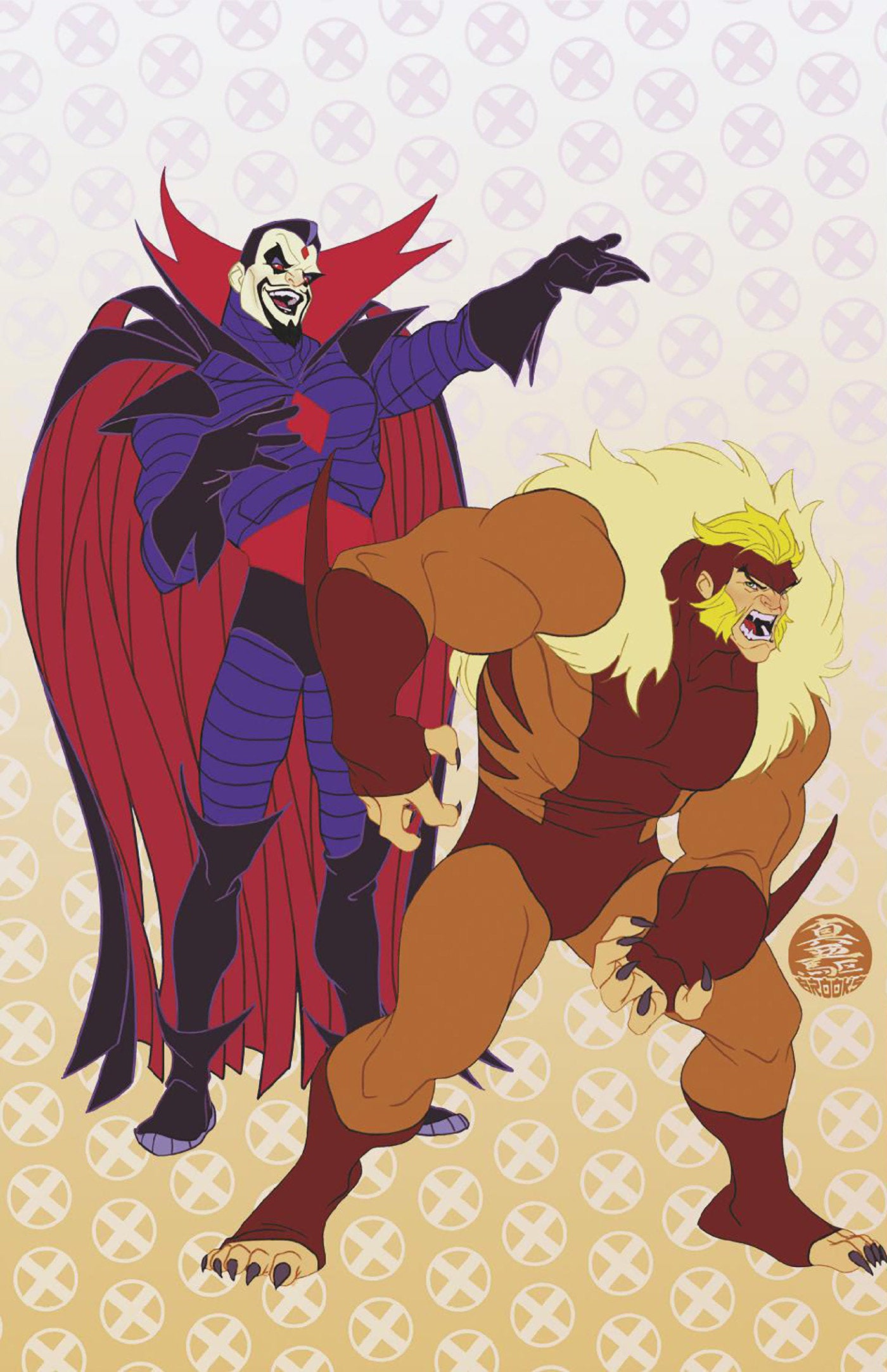 SABRETOOTH: THE DEAD DON'T TALK #3 MARK BROOKS ANIMATED-STYLE VIRGIN VARIANT[1:50] CB  (02/26/2025)