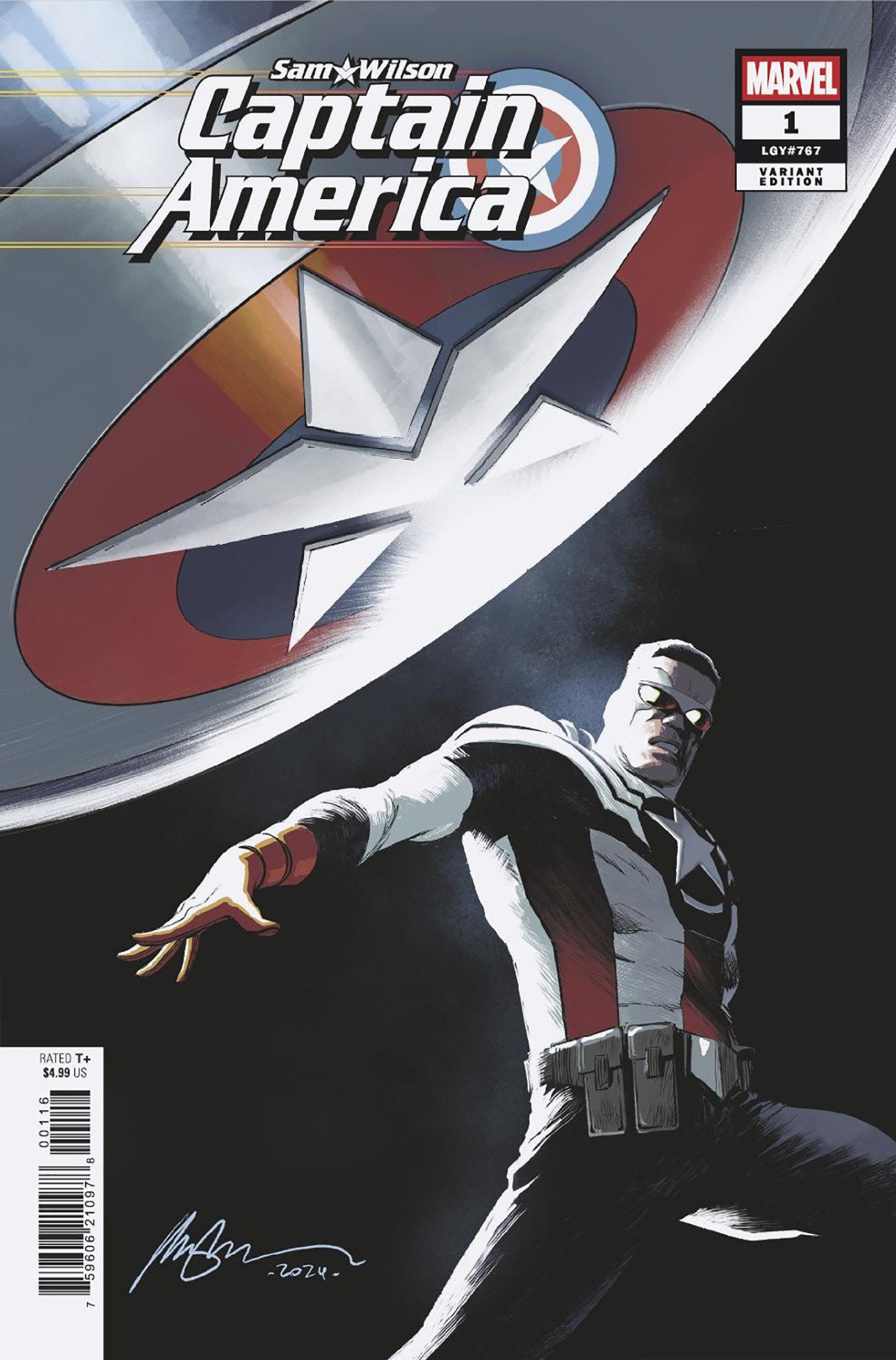 Sam Wilson, Captain America #1 Rafael Albuquerque Variant[1:25] Cb  (01/01/2025)