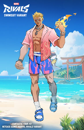 Fantastic Four #3 B Netease Games Marvel Rivals Variant (09/17/2025) Marvel