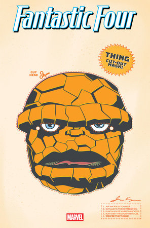 Fantastic Four #3 C Retro Halloween Mask Variant (09/17/2025) Marvel
