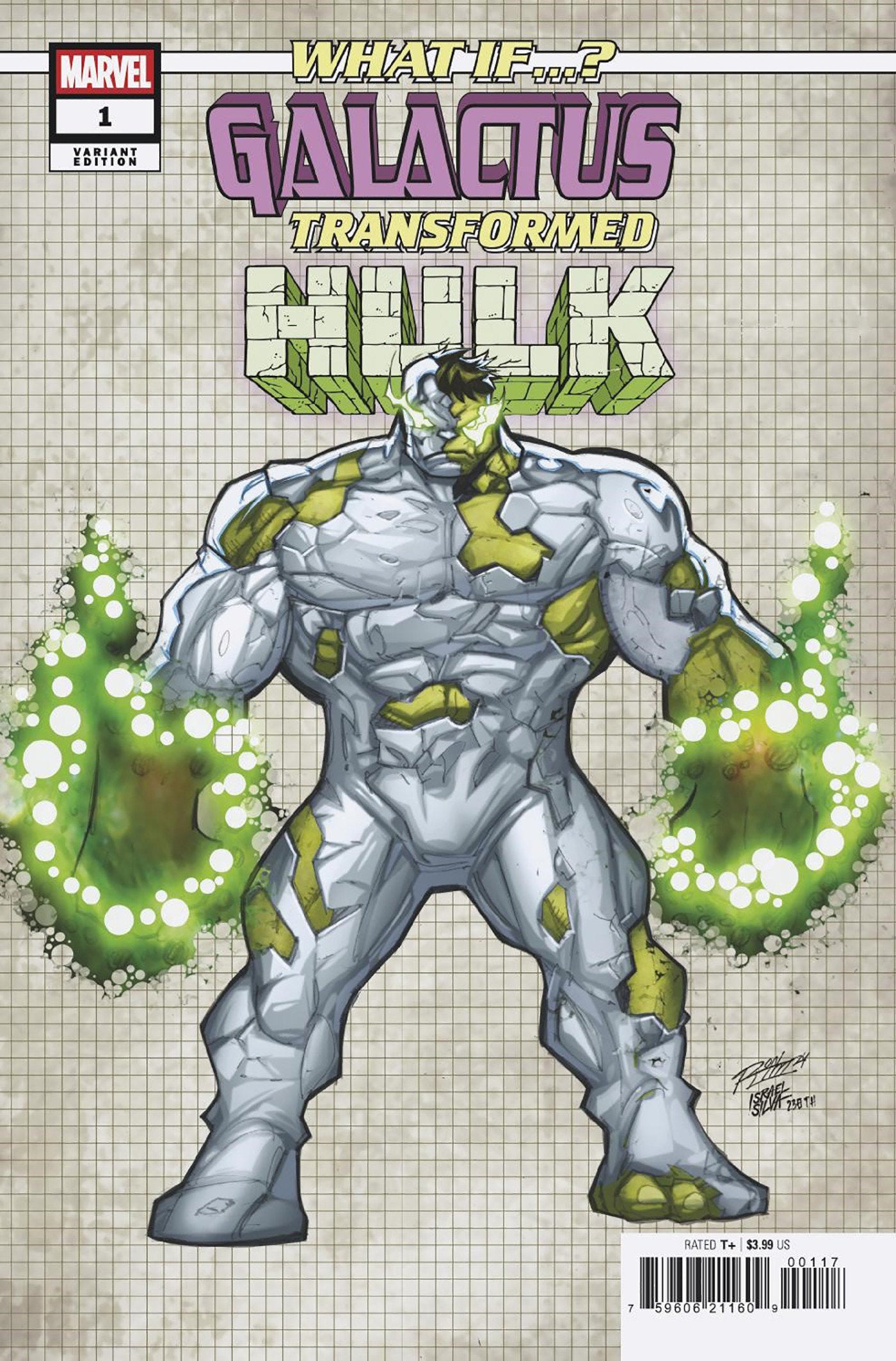 What If...? Galactus: Galactus Transformed Hulk? #1 Ron Lim Design Variant[1:10] Cb  (01/01/2025)