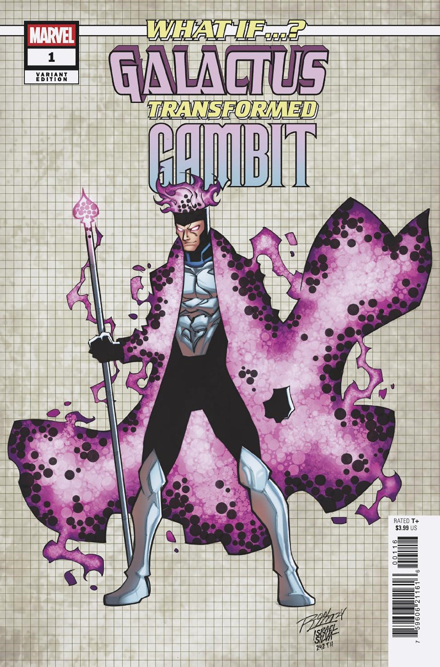 What If...? Galactus: Galactus Transformed Gambit? #1 Ron Lim Design Variant[1:10] Cb  (01/08/2025)