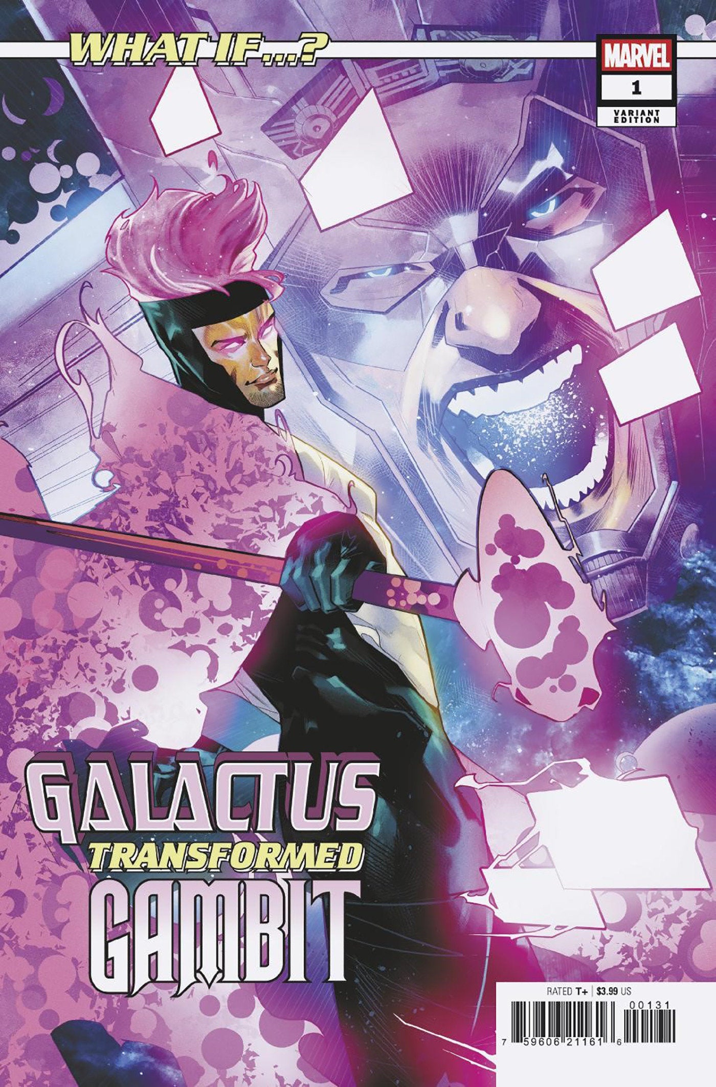 What If...? Galactus: Galactus Transformed Gambit? #1 Edwin Galmon Variant Cb  (01/08/2025)