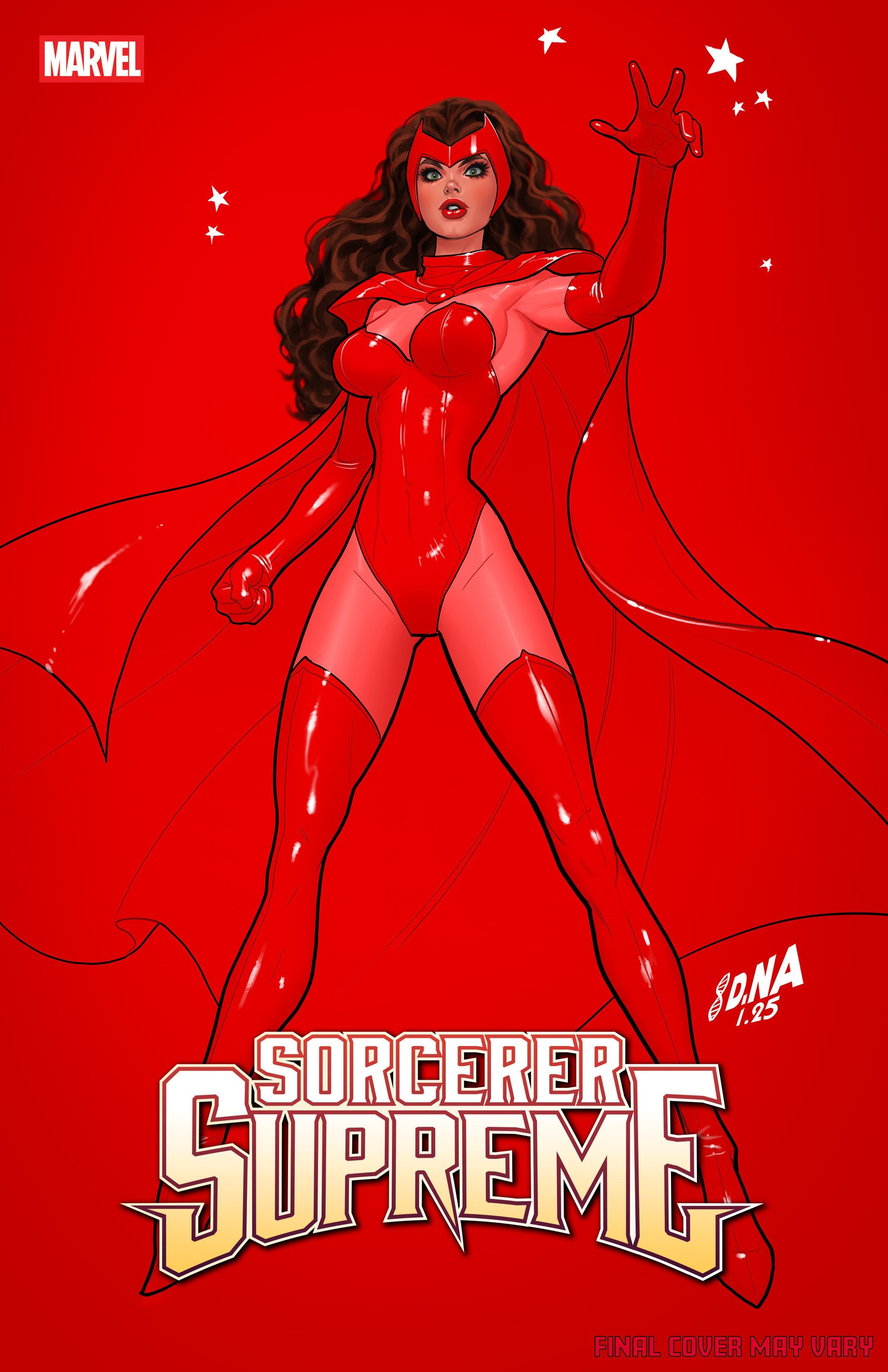 [Signed by David Nakayama] SORCERER SUPREME #3 DAVID NAKAYAMA COLOR BLOCK RED VAR (01/13/2027)