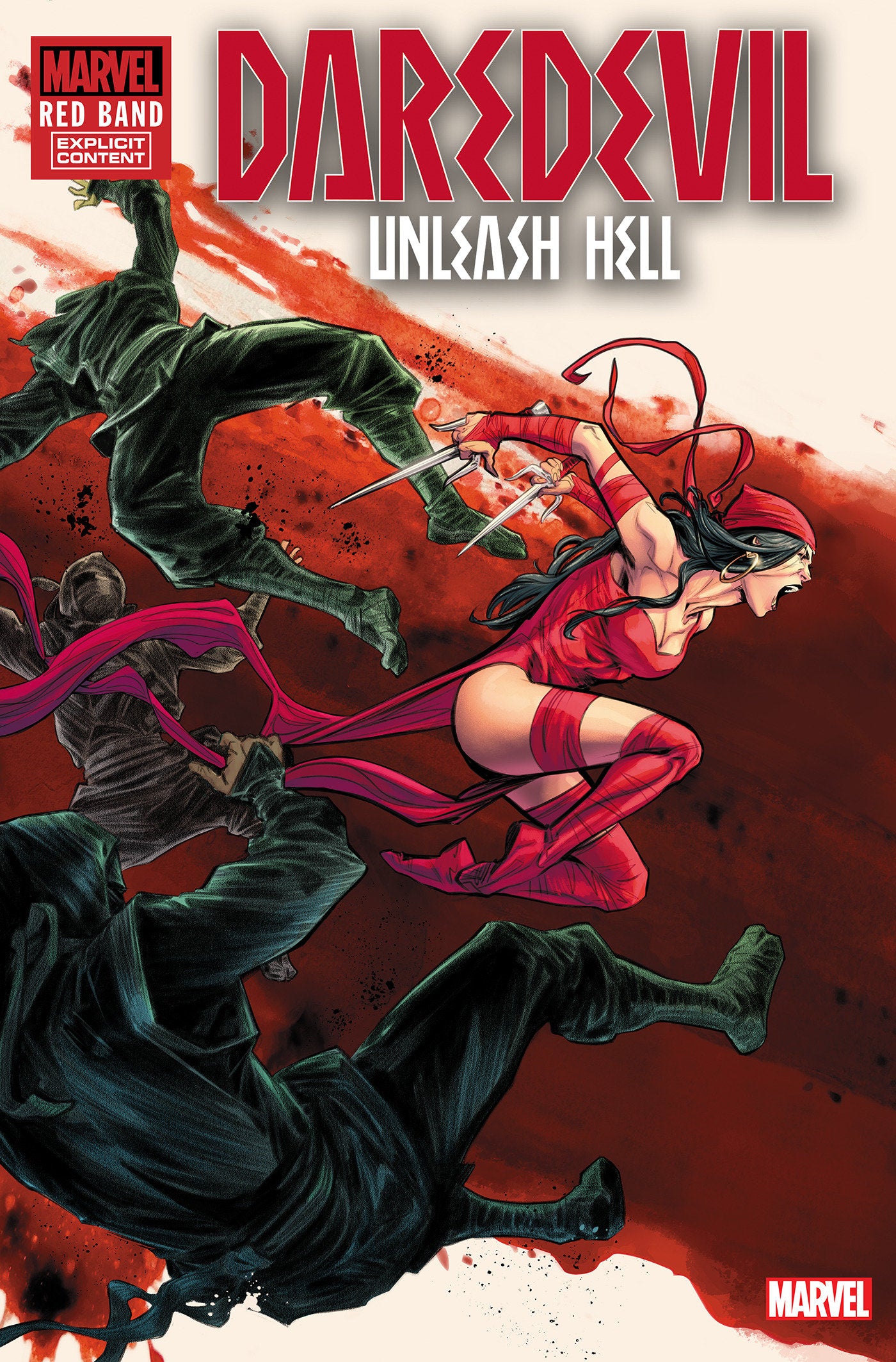 Daredevil: Unleash Hell - Red Band #1 Joelle Jones Variant [Polybagged][1:25] Cb Explicit Content (01/08/2025)