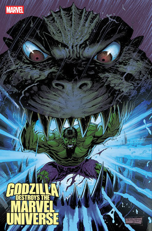 Godzilla Destroys The Marvel Universe #4 F 1:25 Netho Diaz Variant (10/15/2025) Marvel