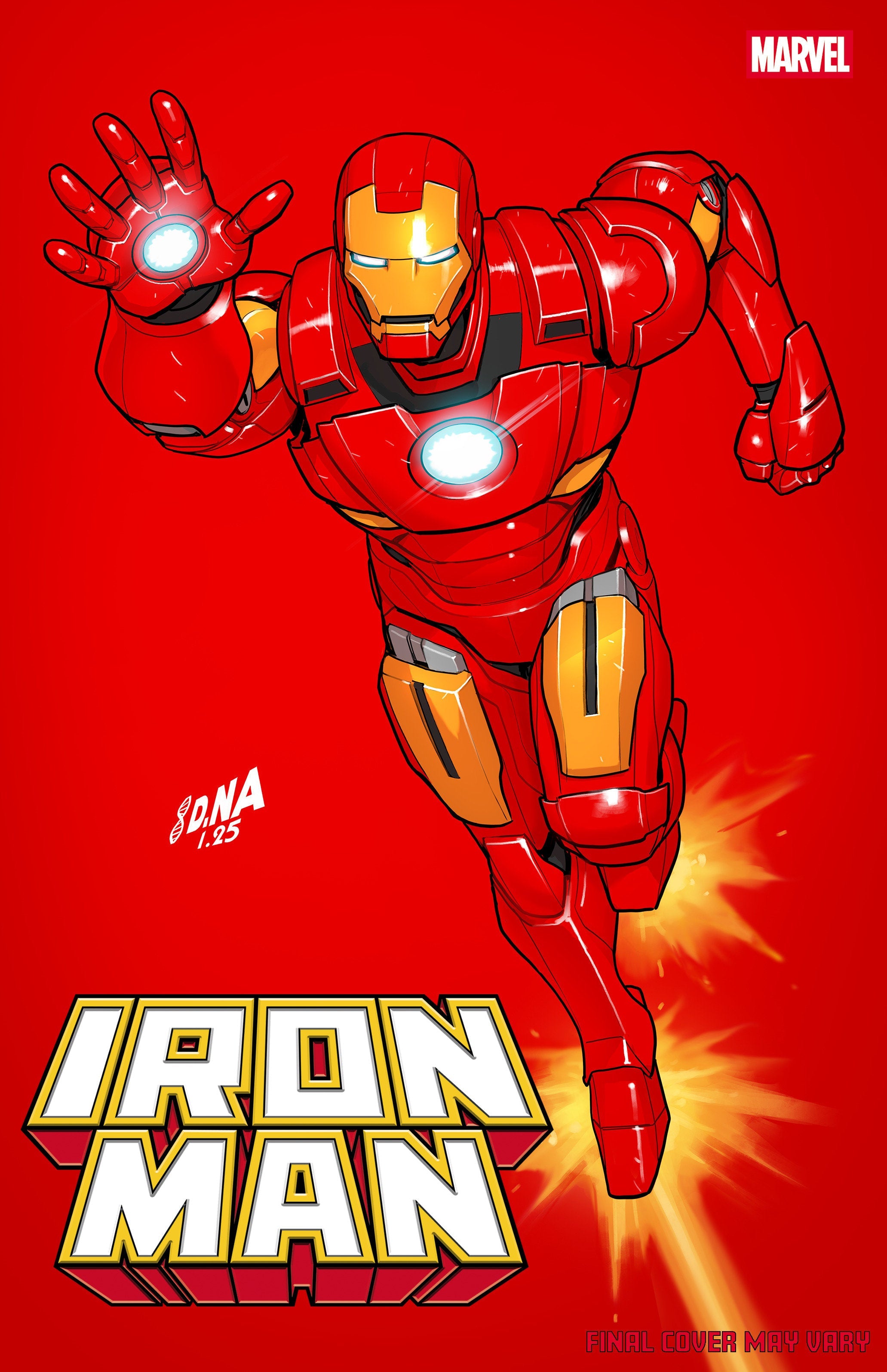 [Signed by David Nakayama] IRON MAN #2 DAVID NAKAYAMA COLOR BLOCK RED VAR (01/13/2027)