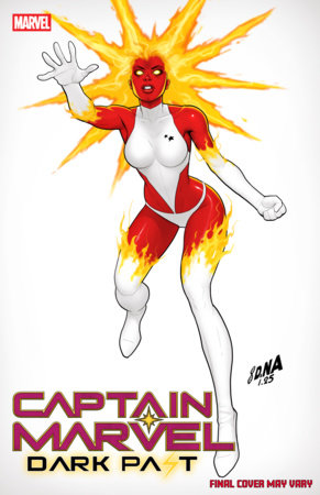 [Signed by David Nakayama] CAPTAIN MARVEL: DARK PAST #1 CVR B DAVID NAKAYAMA COLOR BLOCK WHITE VARIANT