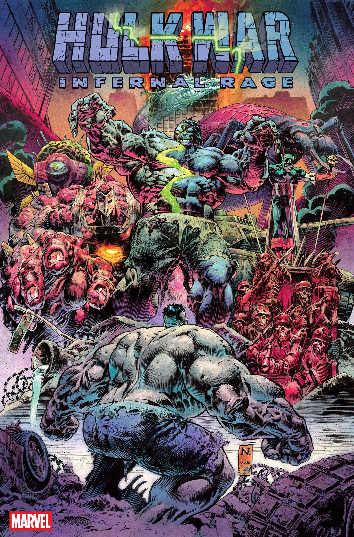 HULK WAR: INFERNAL RAGE #1 CB (02/03/2027)