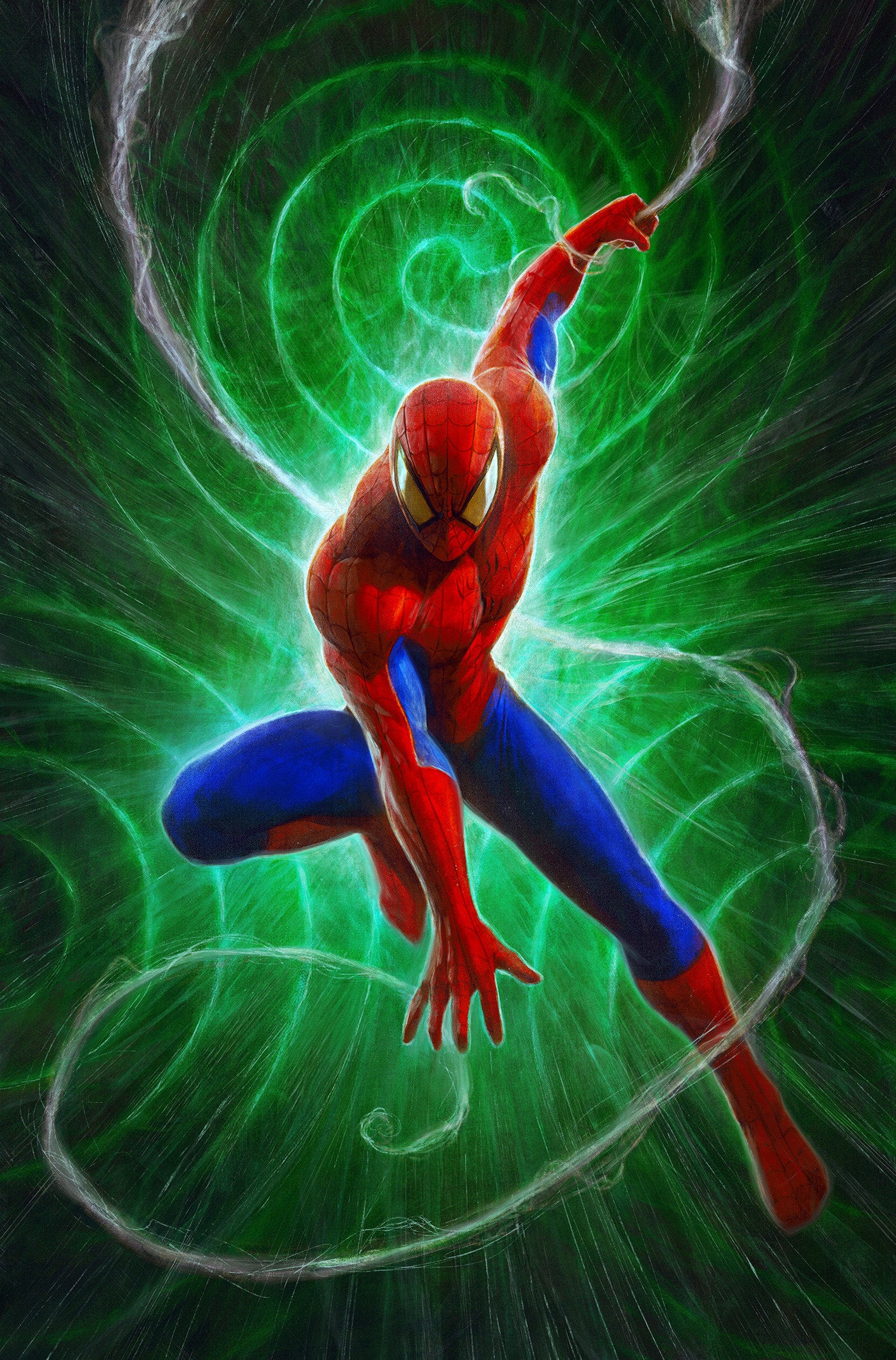 AMAZING SPIDER-MAN/VENOM: DEATH SPIRAL #1 DAVE RAPOZA SPIDER-MAN VIRGIN VARIANT [DS][1:25] (02/25/2026)