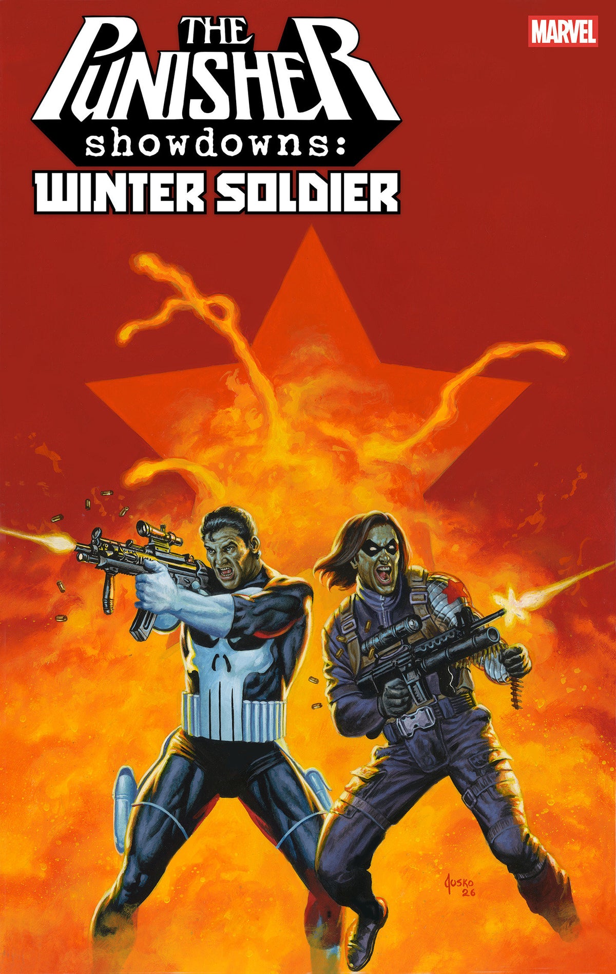 PUNISHER SHOWDOWNS: WINTER SOLDIER #1 COVER B JOE JUSKO VARIANT CB (12/02/2026)