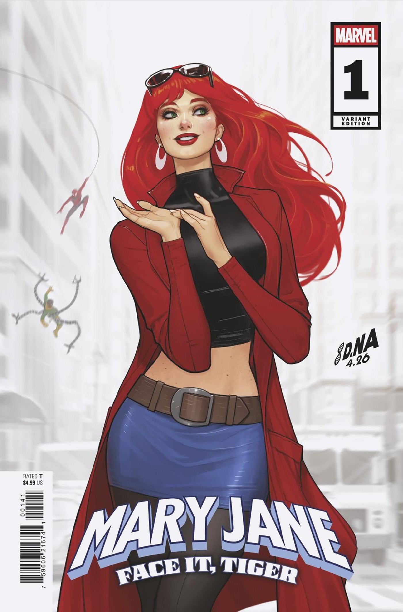 [Signed by David Nakayama] MARY JANE: FACE IT, TIGER #1 DAVID NAKAYAMA VARIANT (01/13/2027)