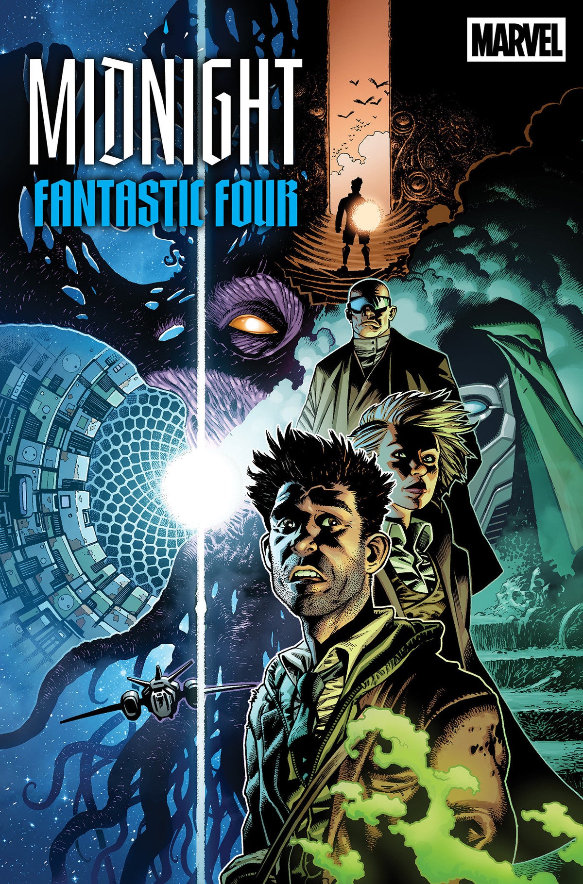 MIDNIGHT FANTASTIC FOUR #1 UNCLOAKED 2ND PRINTING KEV WALKER VAR (10/28/2026)