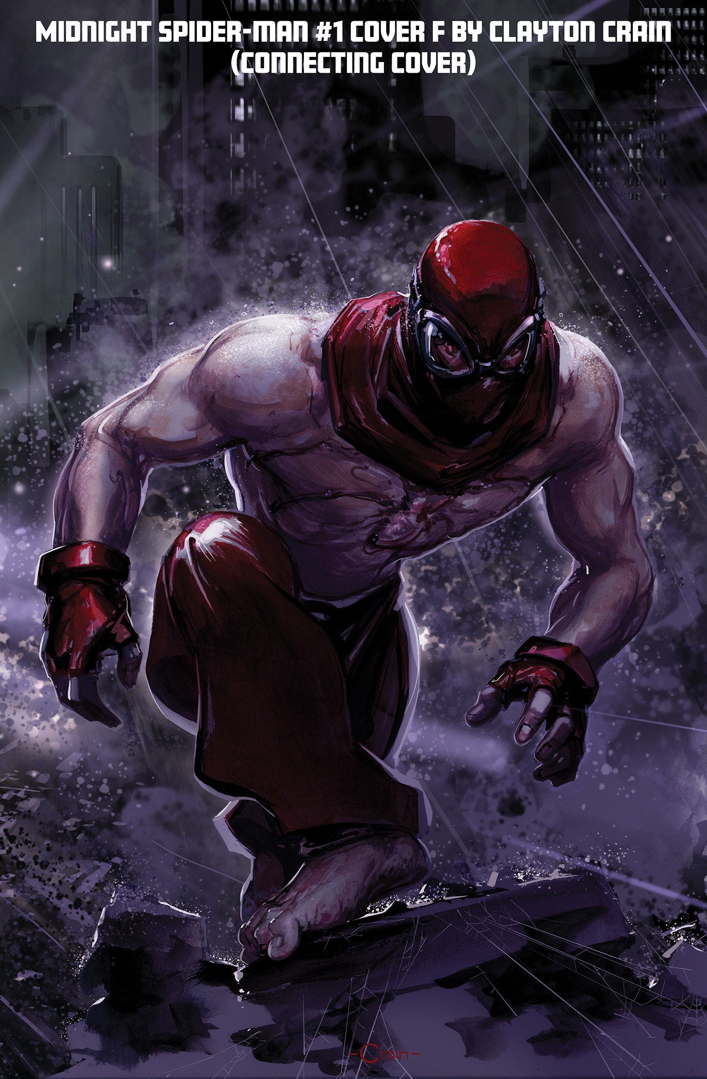 MIDNIGHT SPIDER-MAN #1 COVER F CLAYTON CRAIN 3-PART CONNECTING VARIANT CB (10/07/2026)