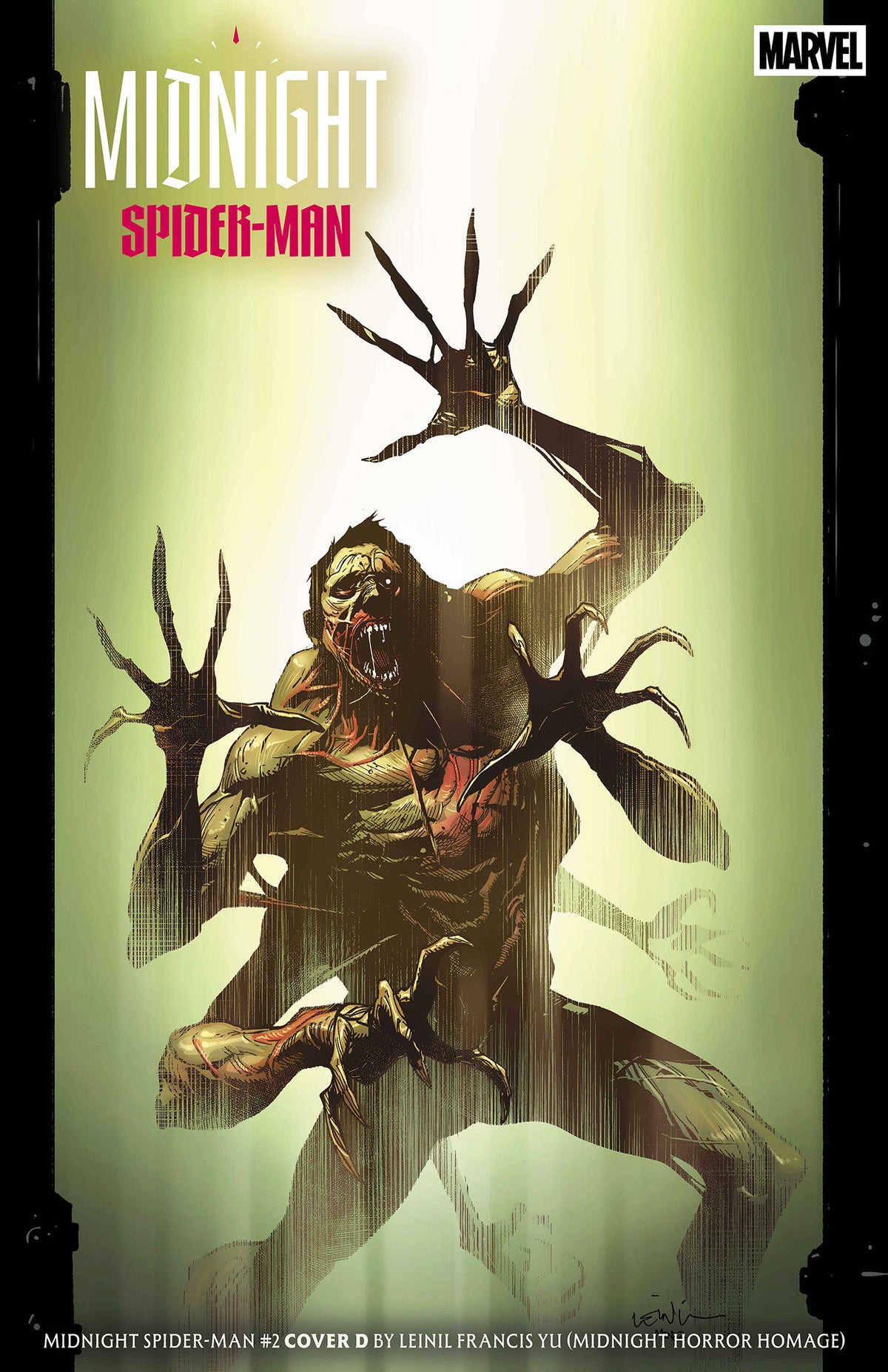 MIDNIGHT SPIDER-MAN #2 COVER D LEINIL YU MIDNIGHT HORROR HOMAGE VARIANT (11/18/2026)