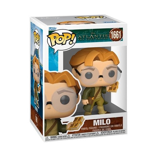 Funko Pop! 1661 - Disney Atlantis: The Lost Empire Milo Vinyl Figure
