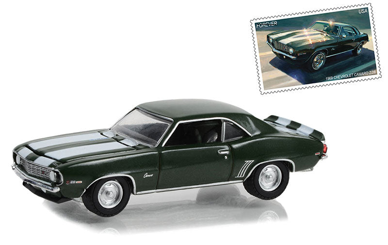 Greenlight 30372 1/64 Scale 1969 Chevrolet Camaro Z/28 United States Postal Service