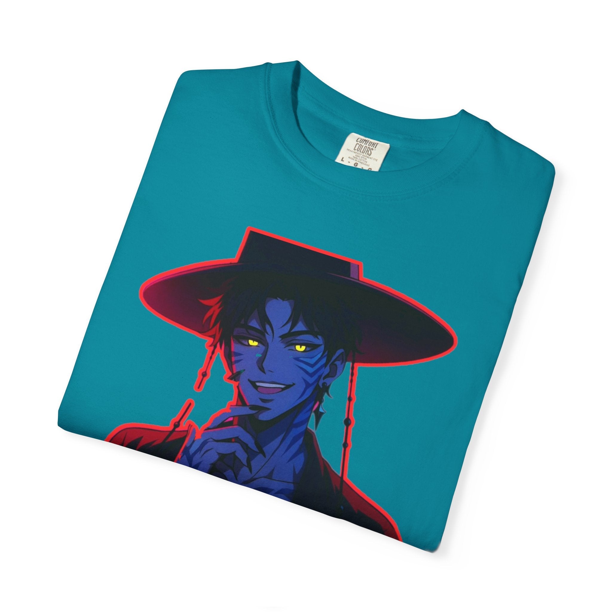 Kpop Anime-Inspired Unisex T-Shirt, Retro Anime Tee, Cool Graphic Shirt, Gift for Anime Lovers, Fashionable Streetwear